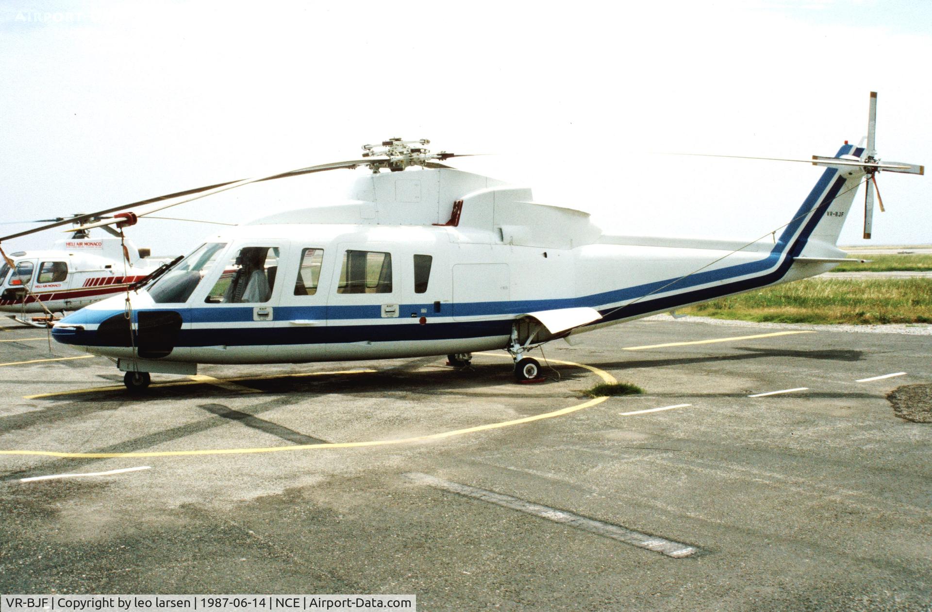 VR-BJF, 1999 Sikorsky S-76A C/N 760133, Nice 14-6-1987