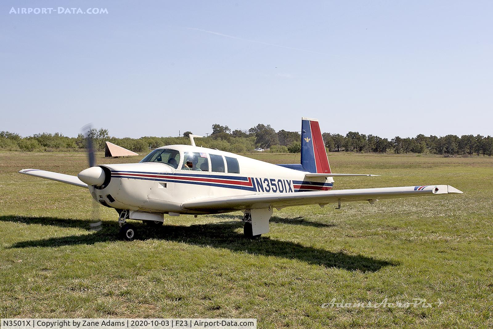 N3501X, 1966 Mooney M20F Executive C/N 670039, Ranger Fly-in