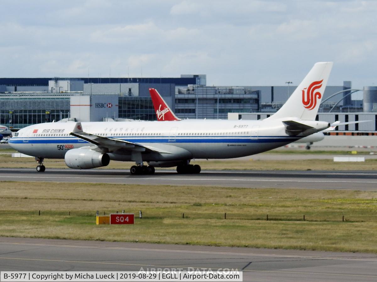 B-5977, 2015 Airbus A330-343 C/N 1658, The 50th A330 for Air China