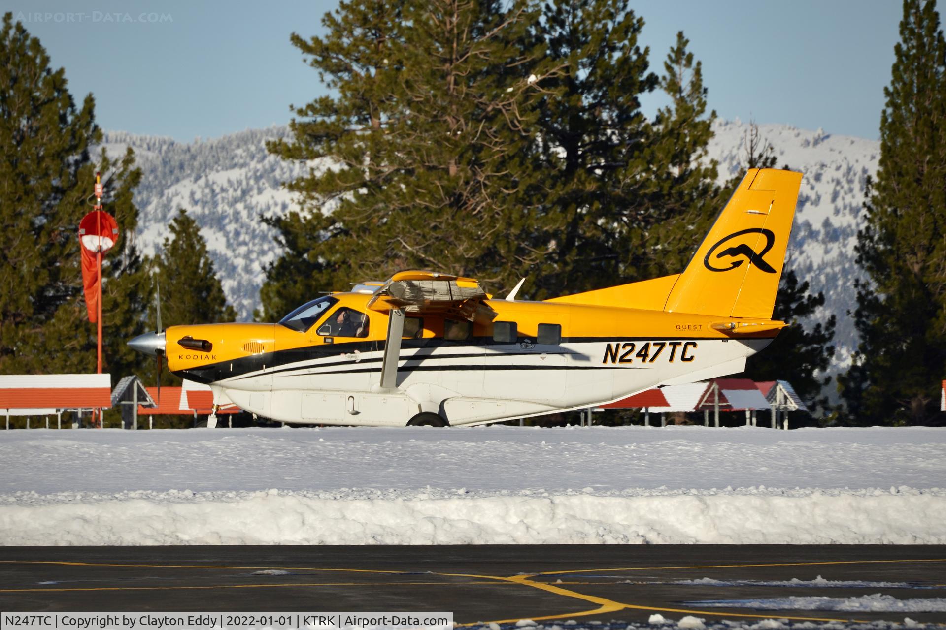 N247TC, 2009 Quest Kodiak 100 C/N 100-0025, Truckee airport in California 2022.