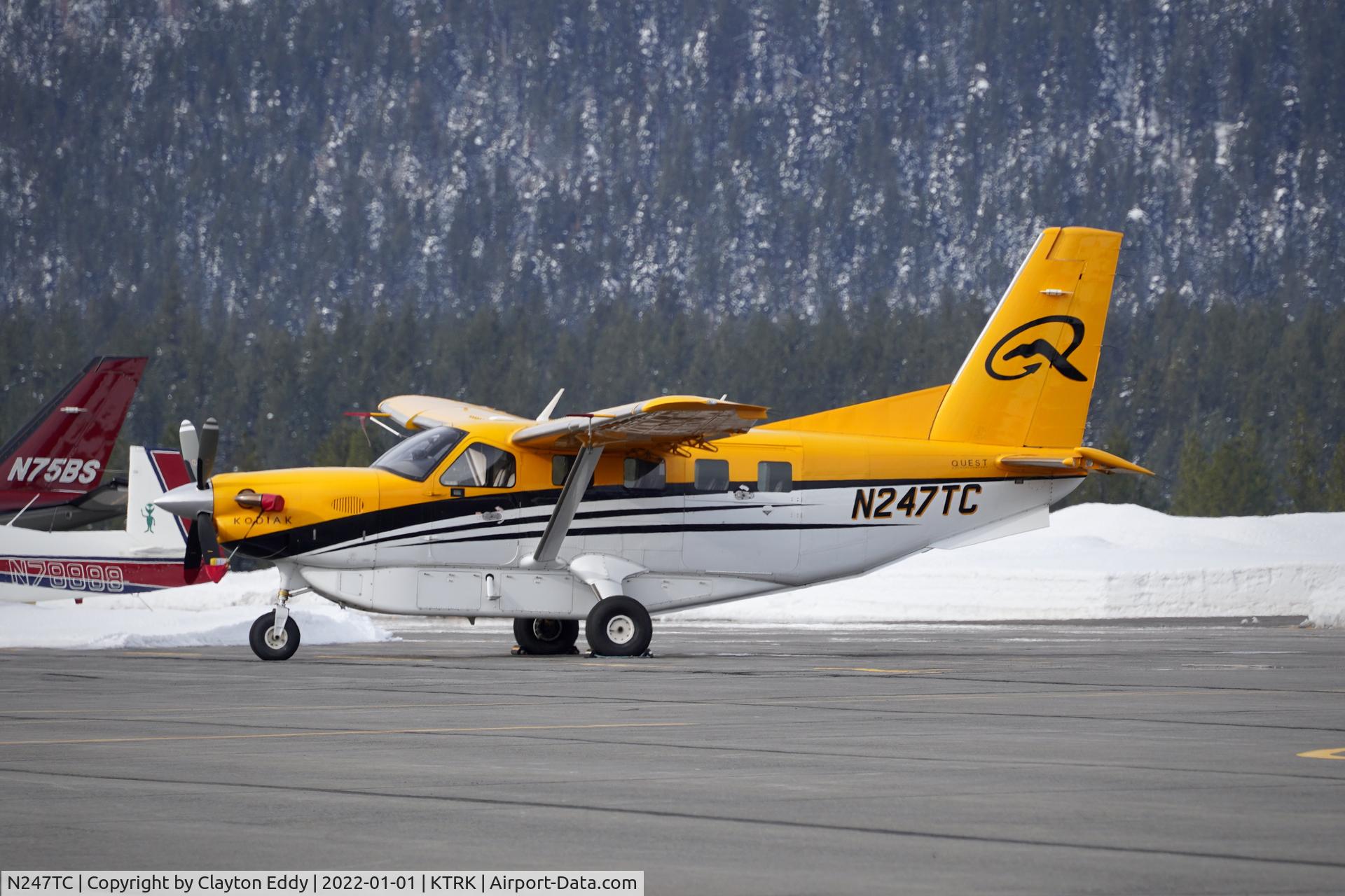N247TC, 2009 Quest Kodiak 100 C/N 100-0025, Truckee airport in California 2022.