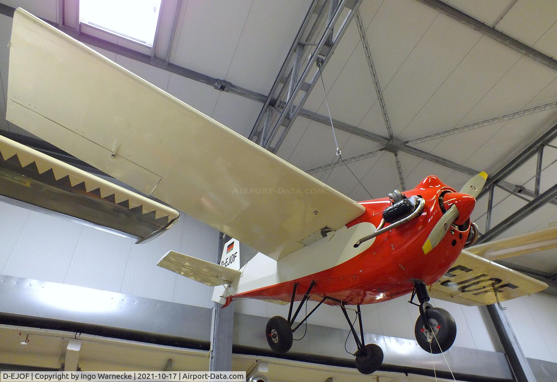 D-EJOF, 1959 Tipsy T-66H Nipper 1 C/N 18, Tipsy T.66H Nipper I at the Luftfahrtmuseum Laatzen, Laatzen (Hannover)