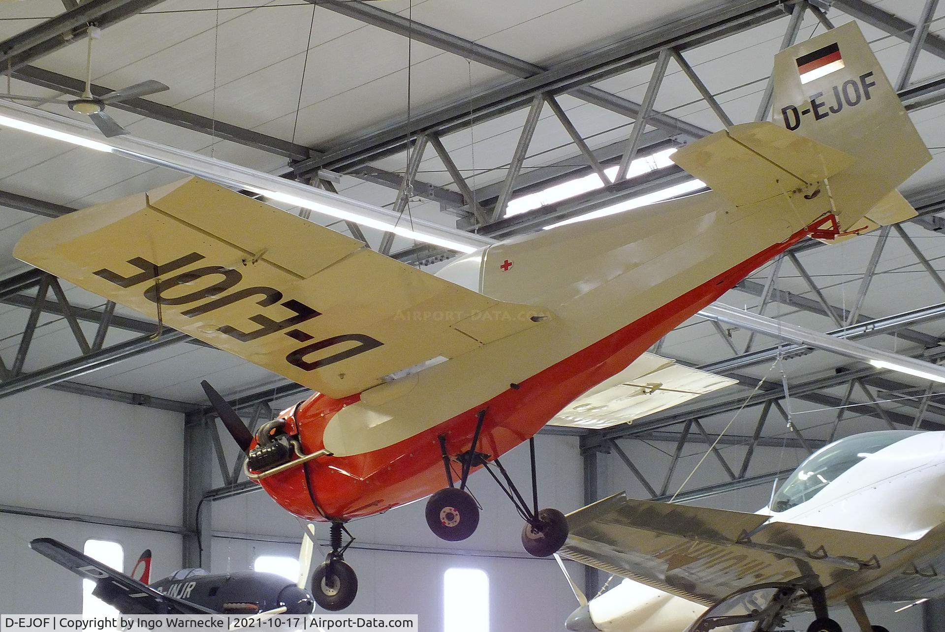 D-EJOF, 1959 Tipsy T-66H Nipper 1 C/N 18, Tipsy T.66H Nipper I at the Luftfahrtmuseum Laatzen, Laatzen (Hannover)