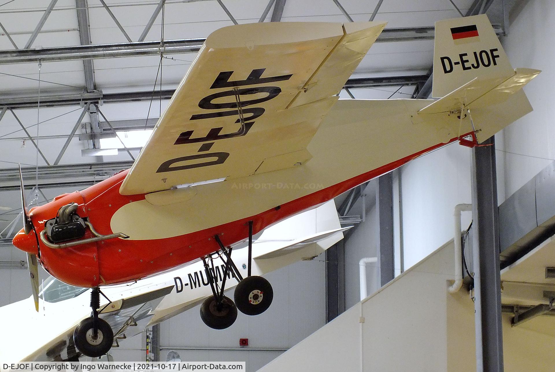 D-EJOF, 1959 Tipsy T-66H Nipper 1 C/N 18, Tipsy T.66H Nipper I at the Luftfahrtmuseum Laatzen, Laatzen (Hannover)
