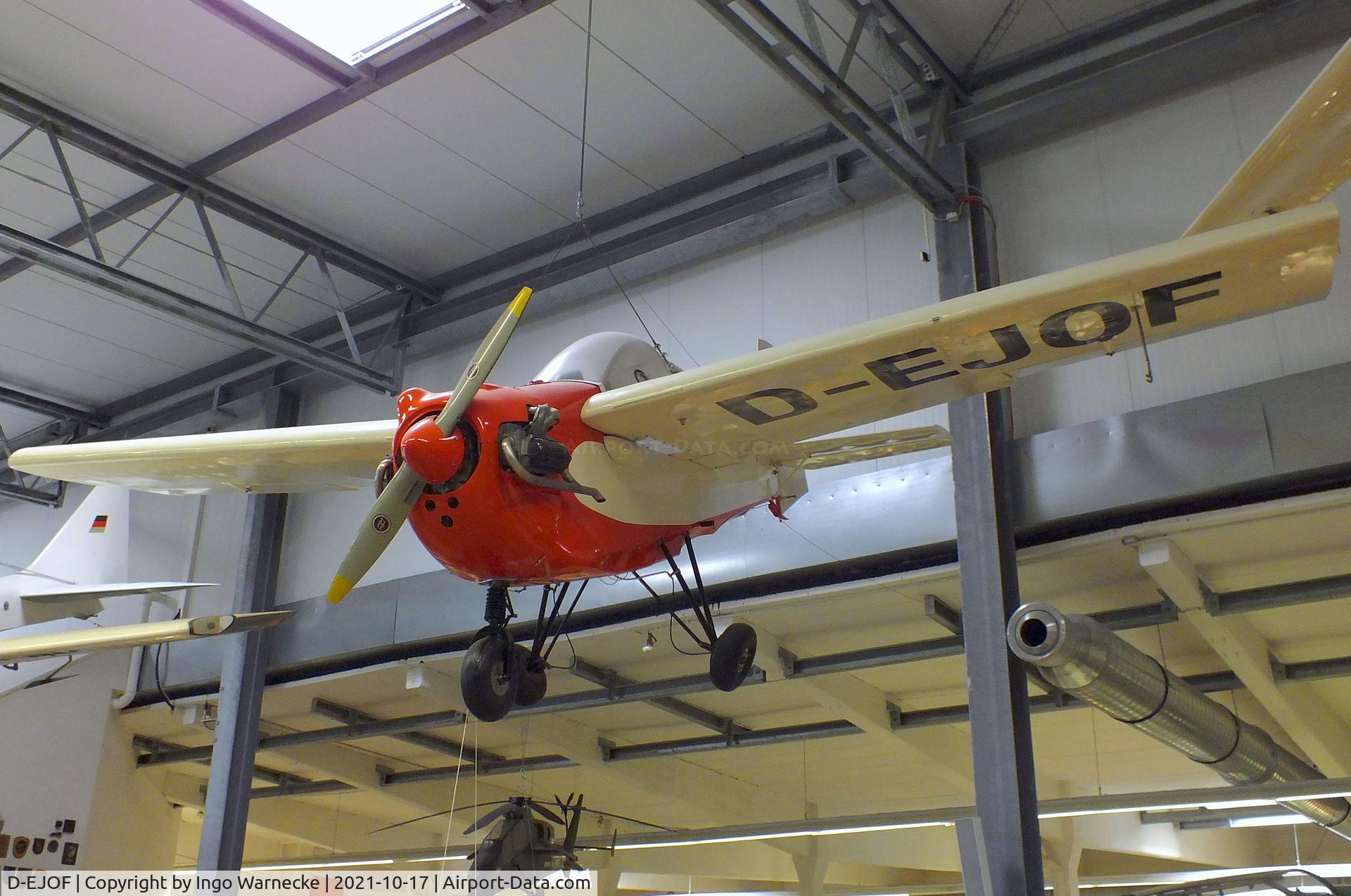D-EJOF, 1959 Tipsy T-66H Nipper 1 C/N 18, Tipsy T.66H Nipper I at the Luftfahrtmuseum Laatzen, Laatzen (Hannover)