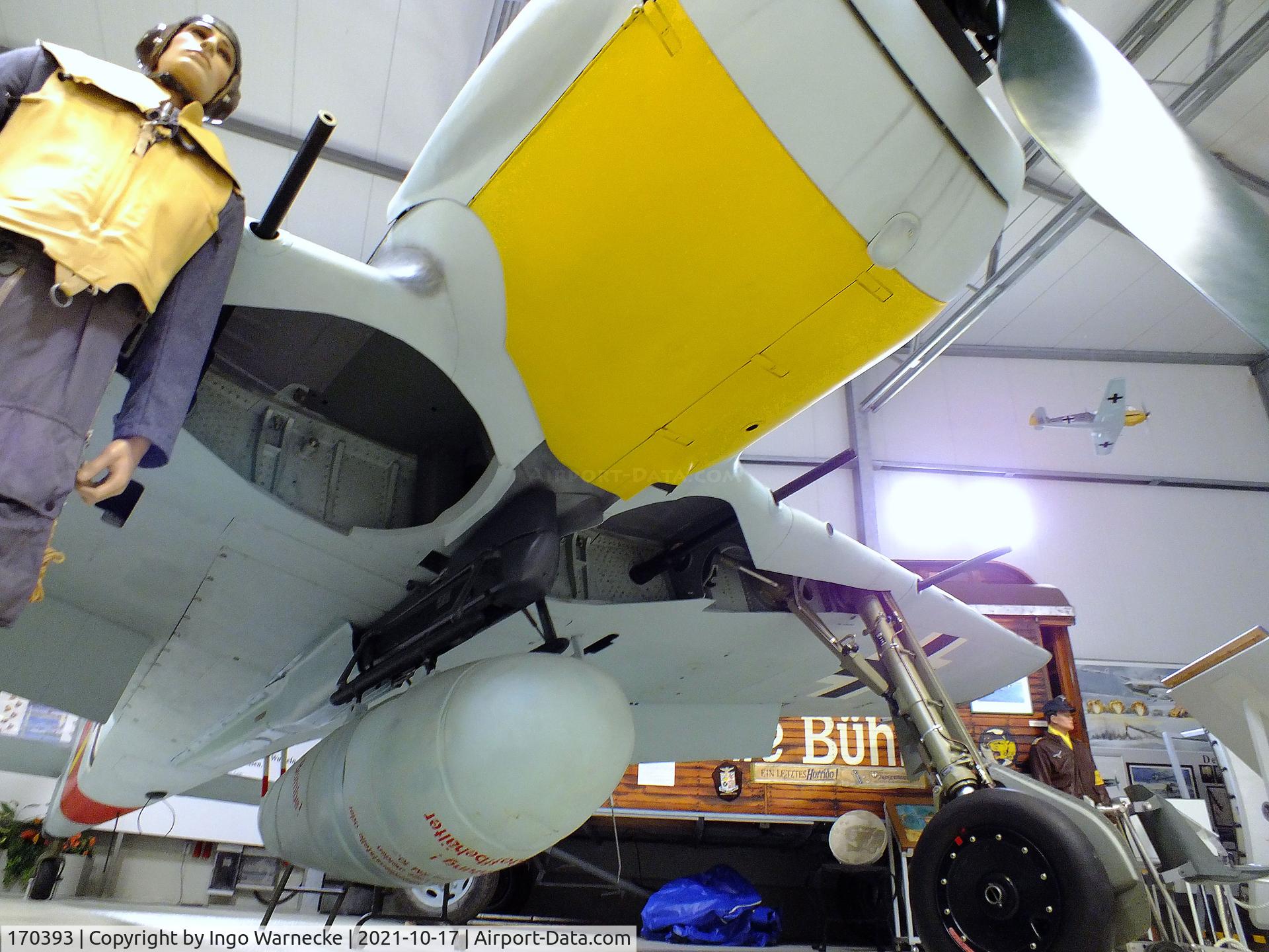 170393, 1944 Focke-Wulf Fw-190A-8 C/N 170393, Focke-Wulf Fw 190A-8 at the Luftfahrtmuseum Laatzen, Laatzen (Hannover)