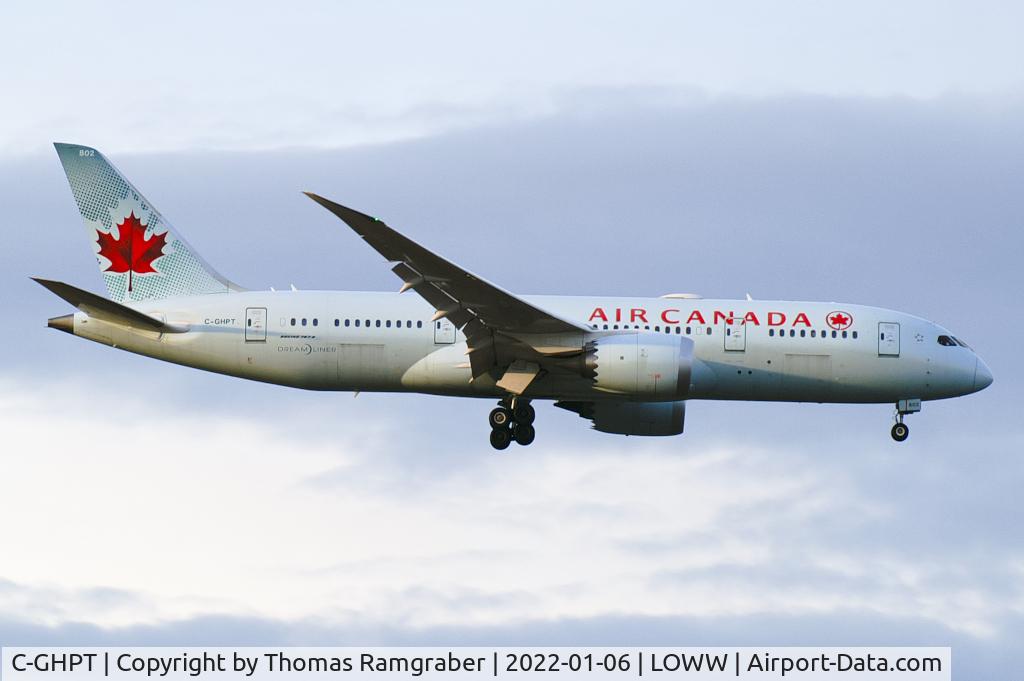 C-GHPT, 2014 Boeing 787-8 Dreamliner C/N 35258, Air Canada Boeing 787-8 Dreamliner