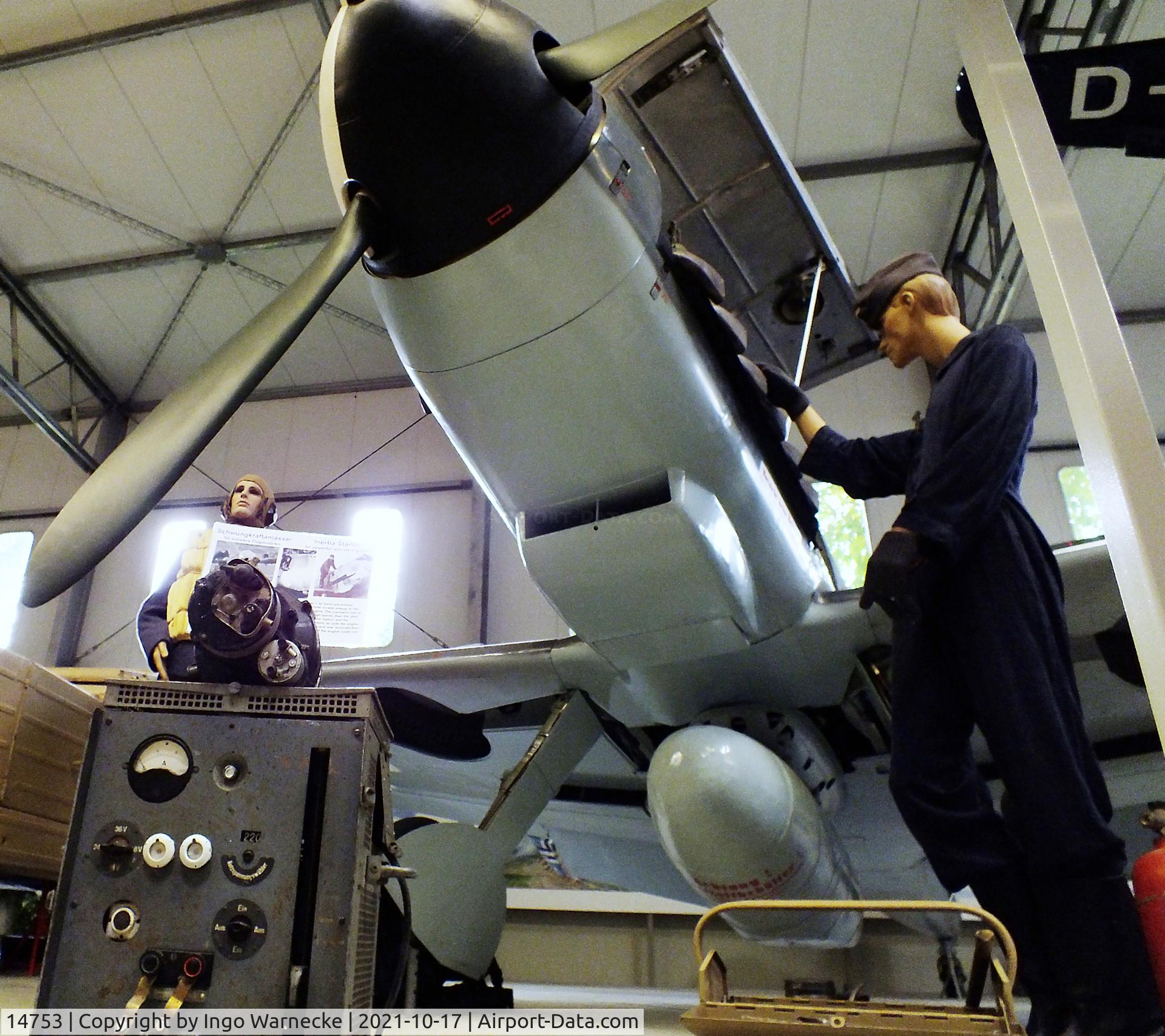 14753, Messerschmitt Bf-109G-2/Trop C/N Not found 14753, Messerschmitt Bf 109G-2 at the Luftfahrtmuseum Laatzen, Laatzen (Hannover)