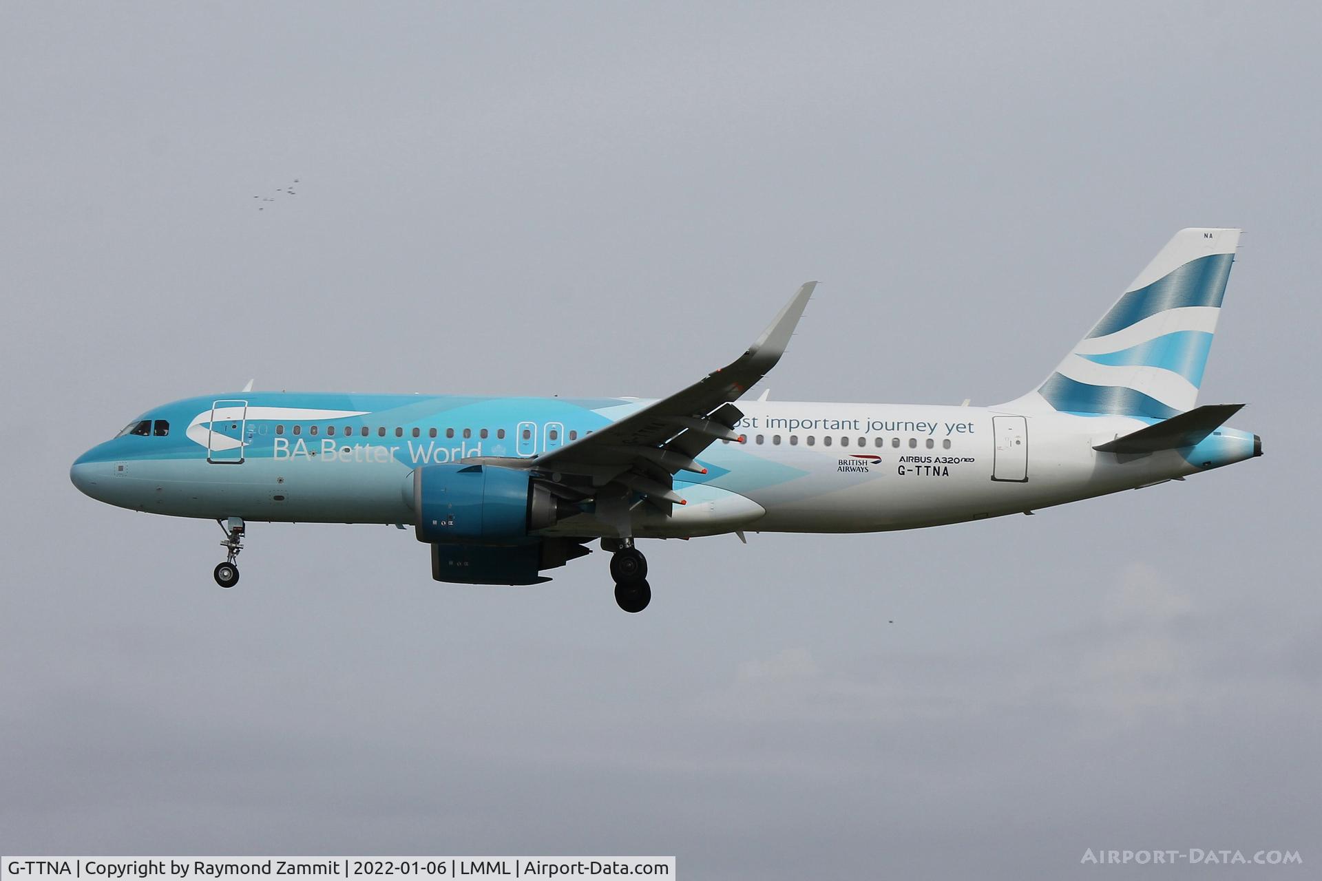 G-TTNA, 2018 Airbus A320-251N C/N 8108, A320Neo G-TTNA British Airways