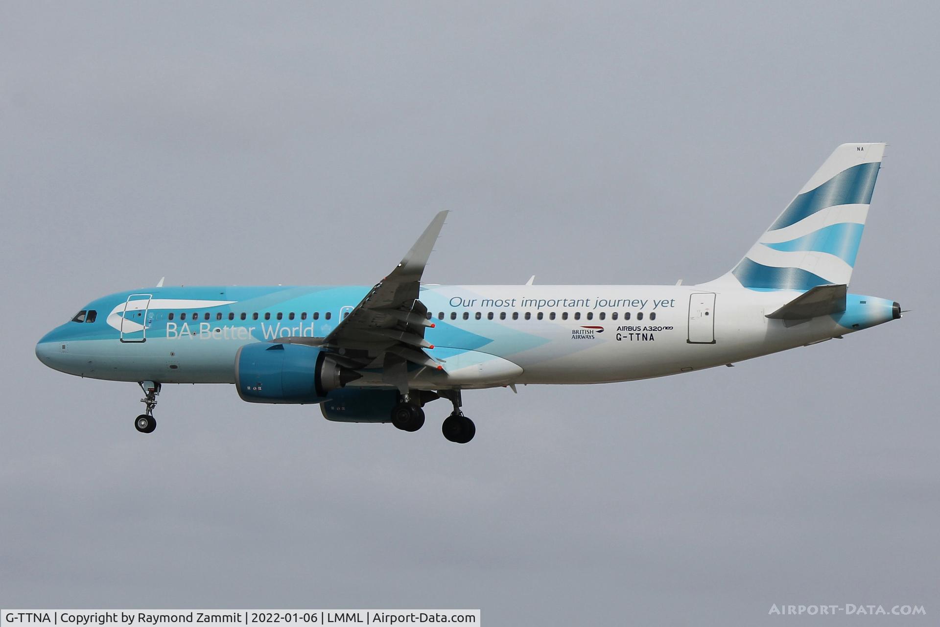 G-TTNA, 2018 Airbus A320-251N C/N 8108, A320Neo G-TTNA in British Airways special colours