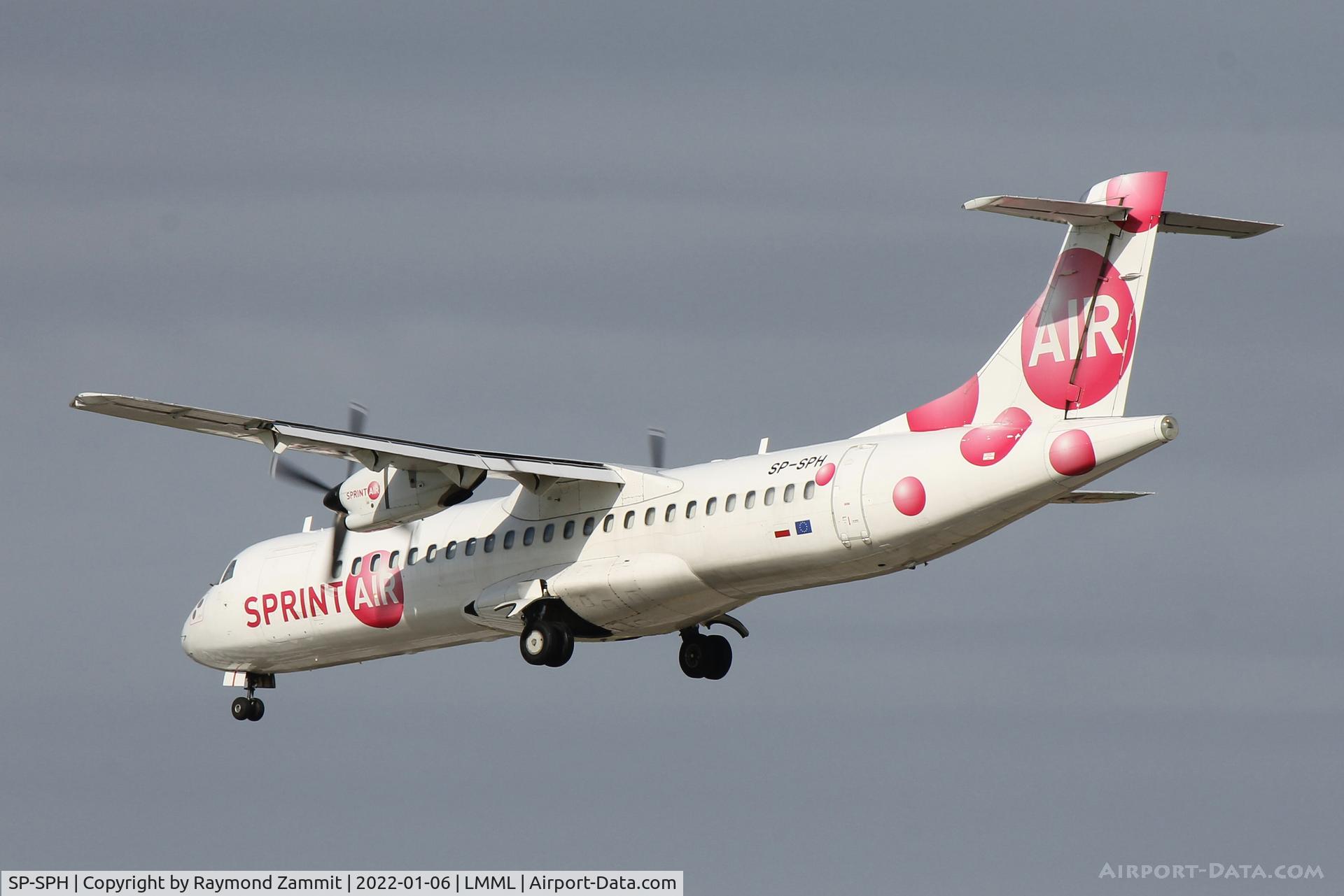 SP-SPH, 1996 ATR 72-202 C/N 489, ATR-72 SP-SPH Sprintair