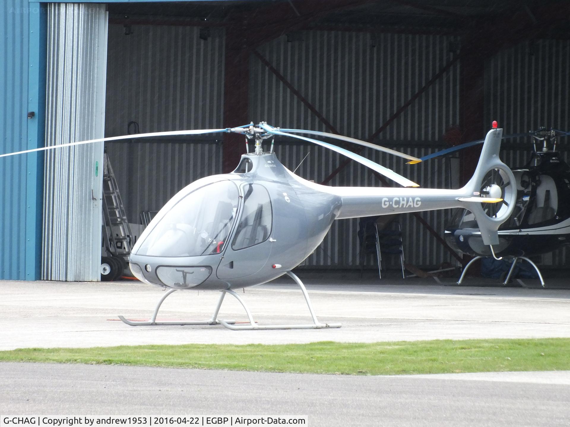 G-CHAG, 2011 Guimbal Cabri G2 C/N 1035, G-CHAG at Cotswold Airport.