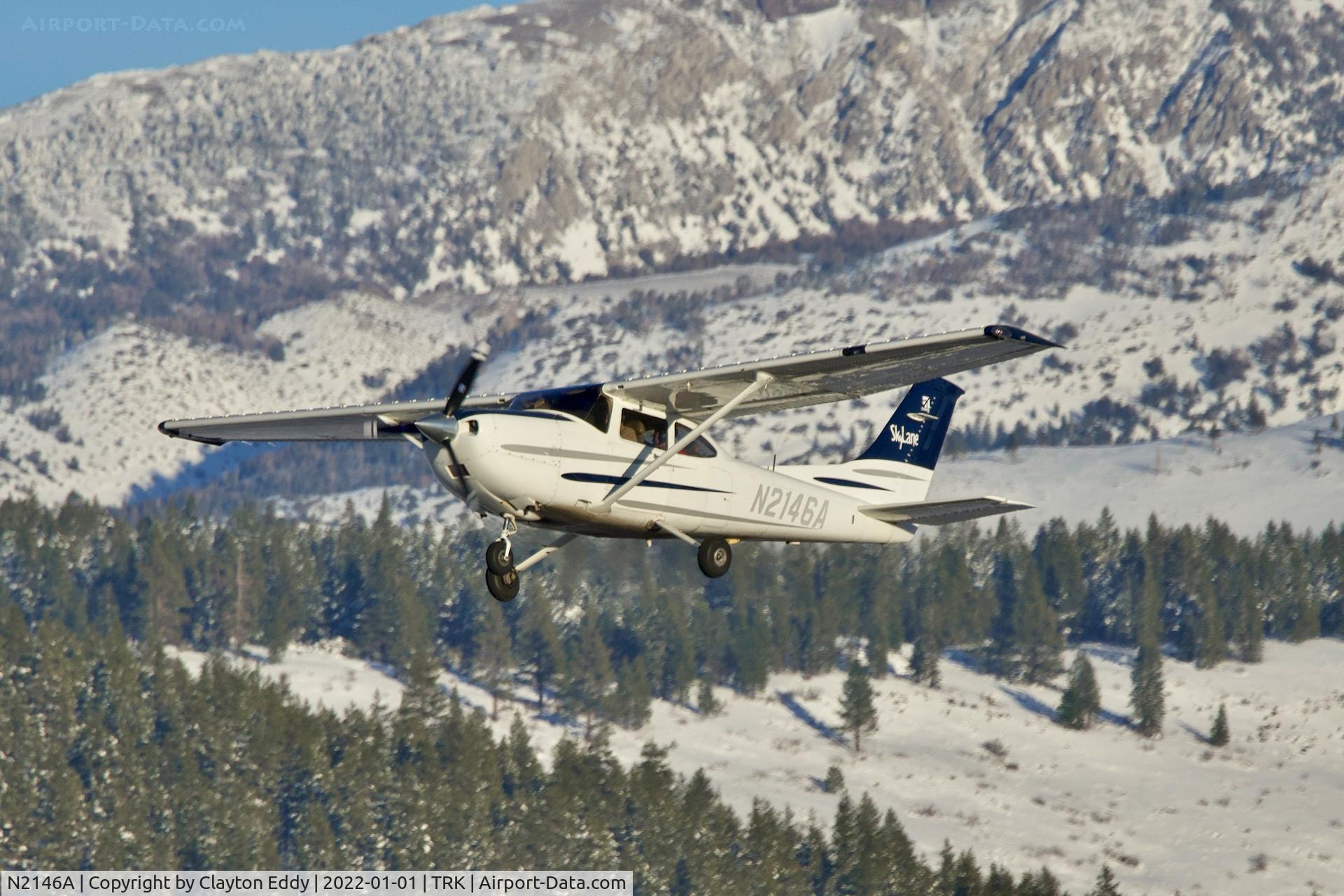 N2146A, 2003 Cessna 182T Skylane C/N 18281265, Truckee airport California 2022.