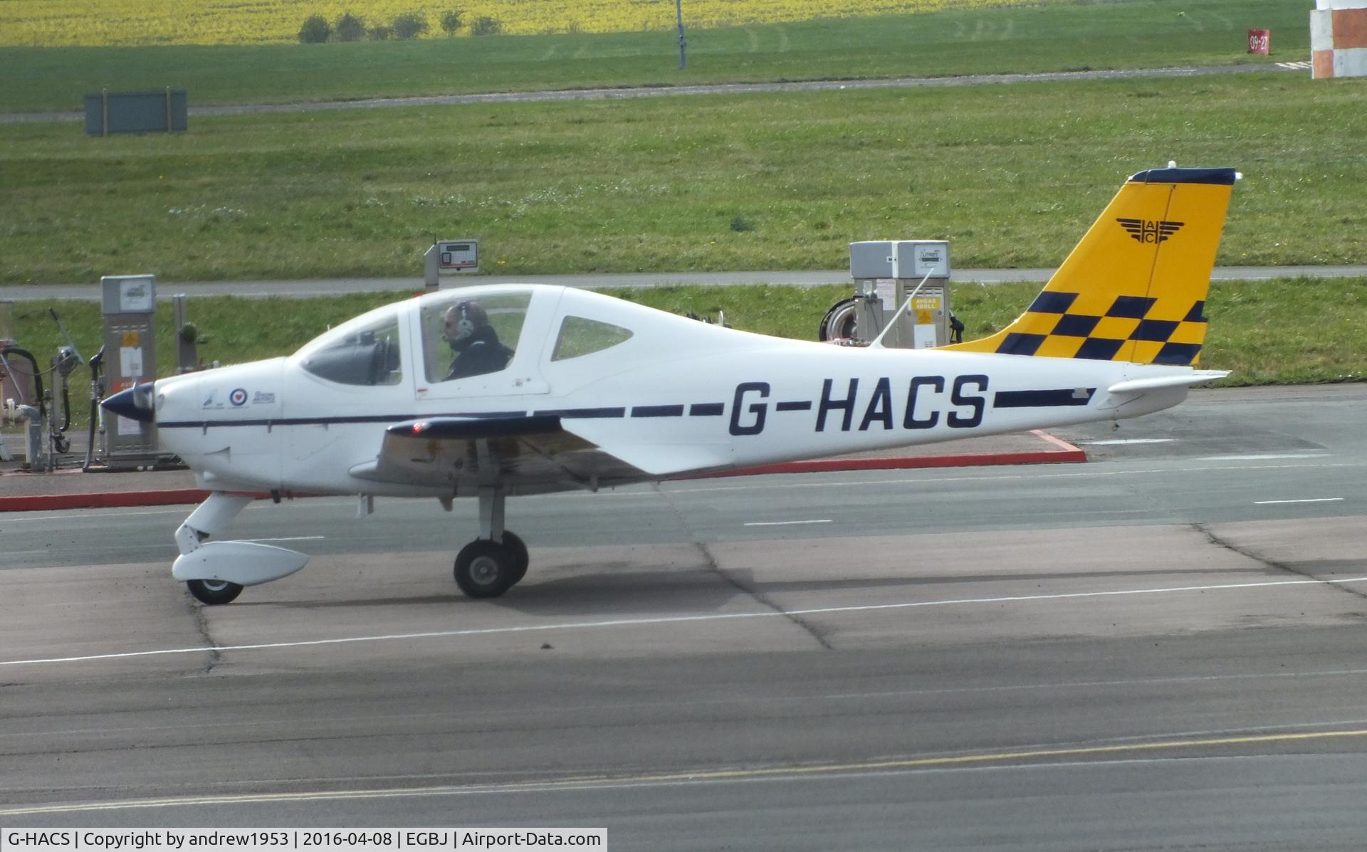 G-HACS, 2012 Tecnam P-2002JF Sierra C/N 199, G-HACS at Gloucestershire Airport.