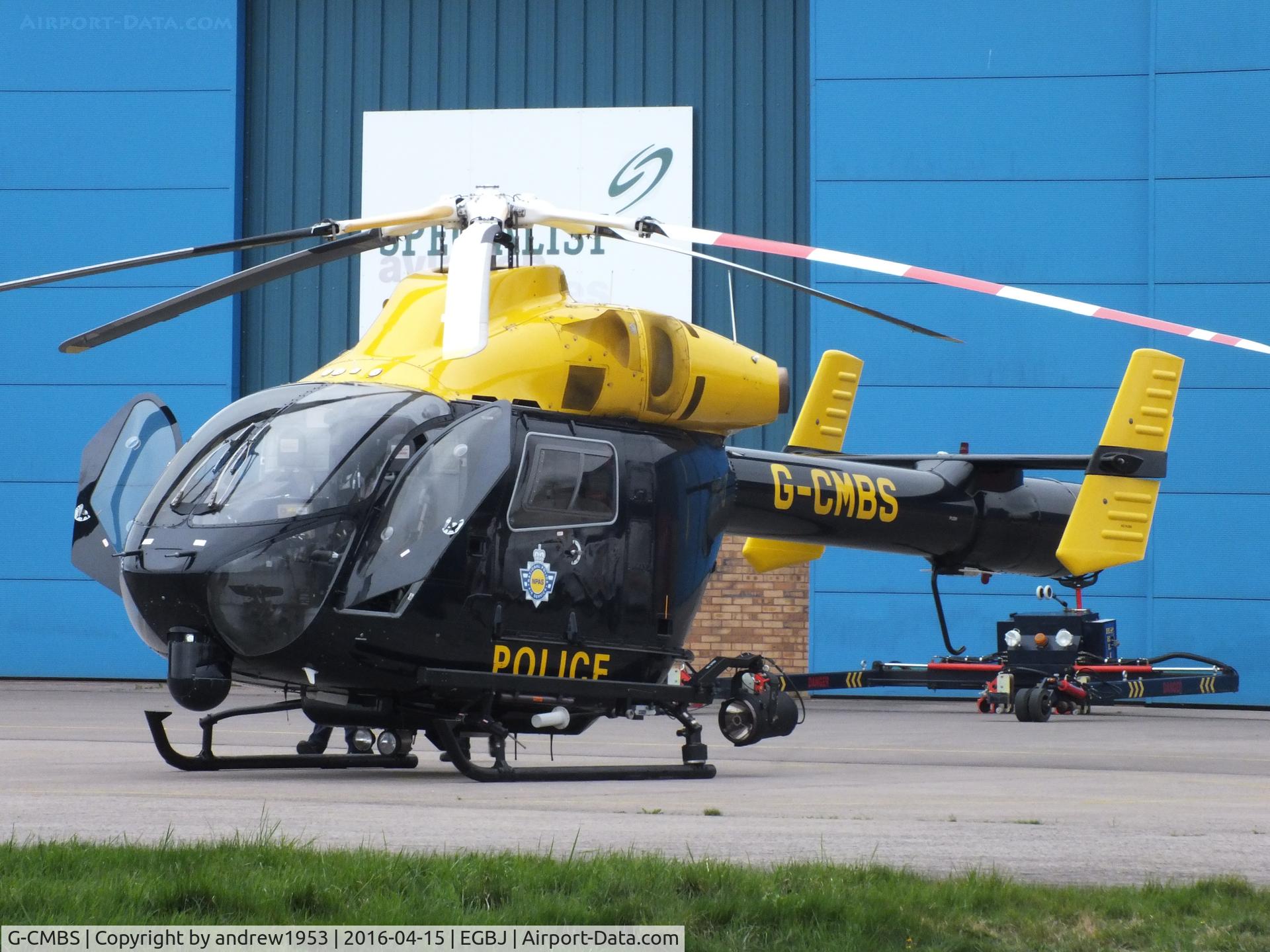 G-CMBS, 2005 MD Helicopters MD-900 Explorer C/N 900-00111, G-CMBS at Gloucestershire Airport.