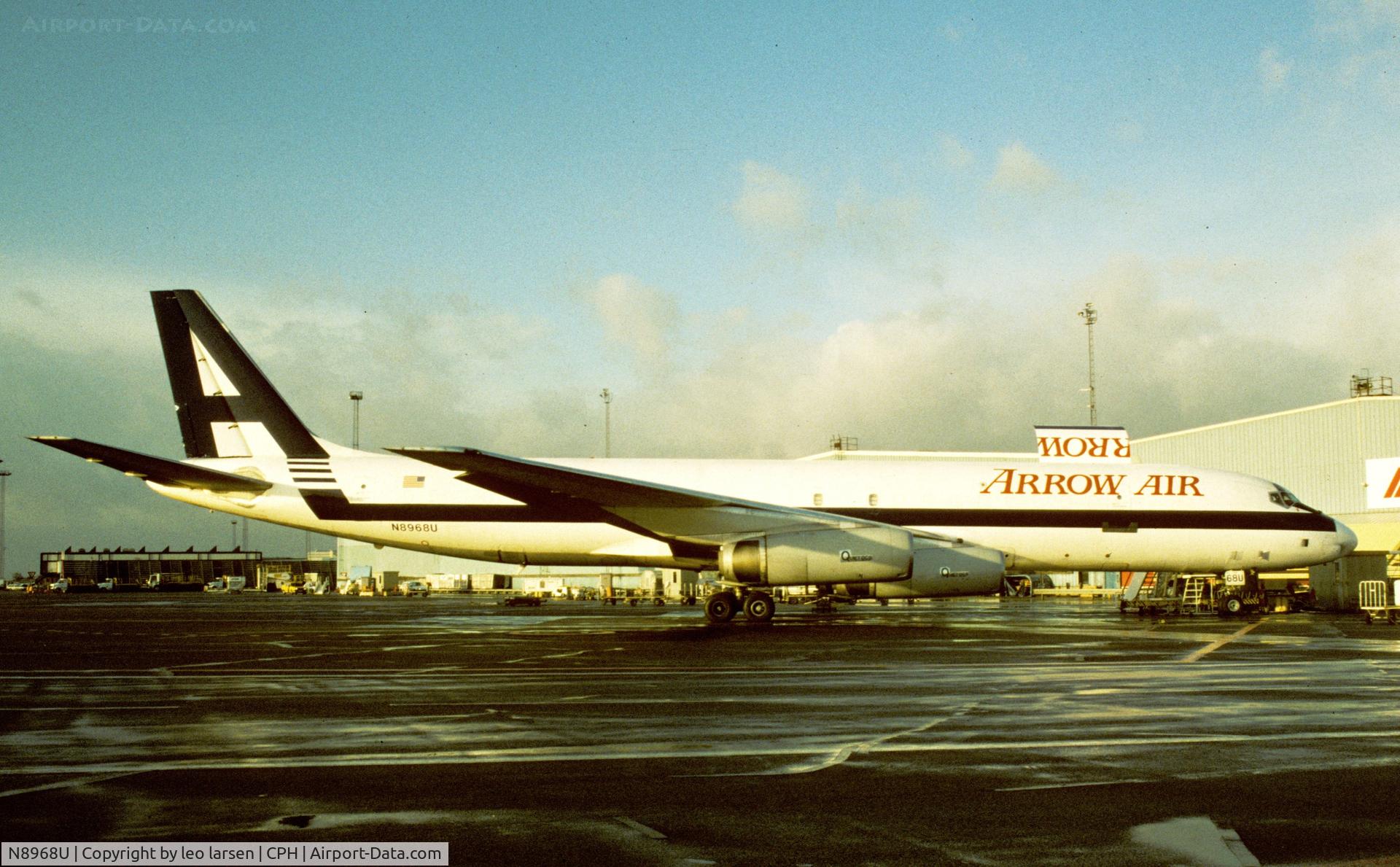 N8968U, 1969 Douglas DC-8-62 C/N 46069, Copenhagen