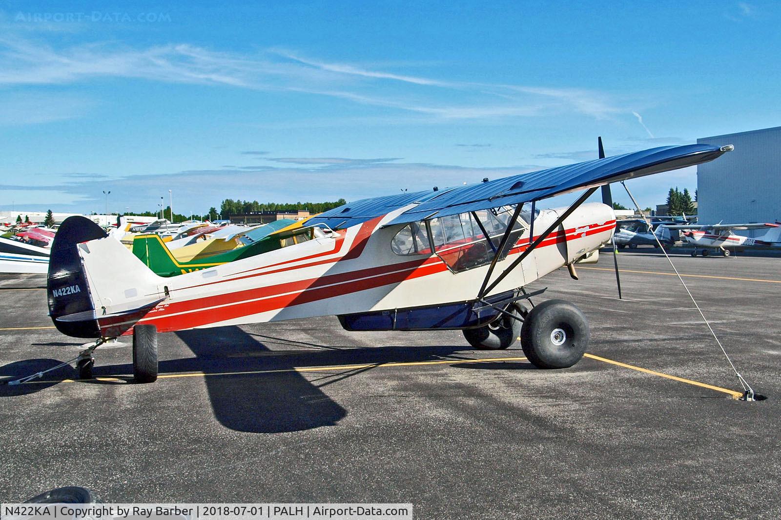 N422KA, 1975 Piper PA-18-150 Super Cub C/N 18-7509009, N422KA   Piper PA-18-150 Super Cub [18-7509009] Lake Hood Seaplane Base~N 01/07/2018