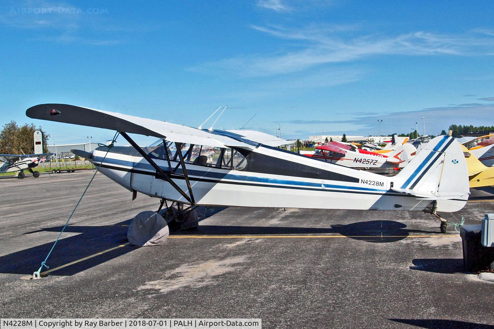 N4228M, 1947 Piper PA-12 Super Cruiser C/N 12-3183, N4228M   Piper PA-12 Super Cruiser [12-3183] Lake Hood Seaplane Base~N 01/07/2018