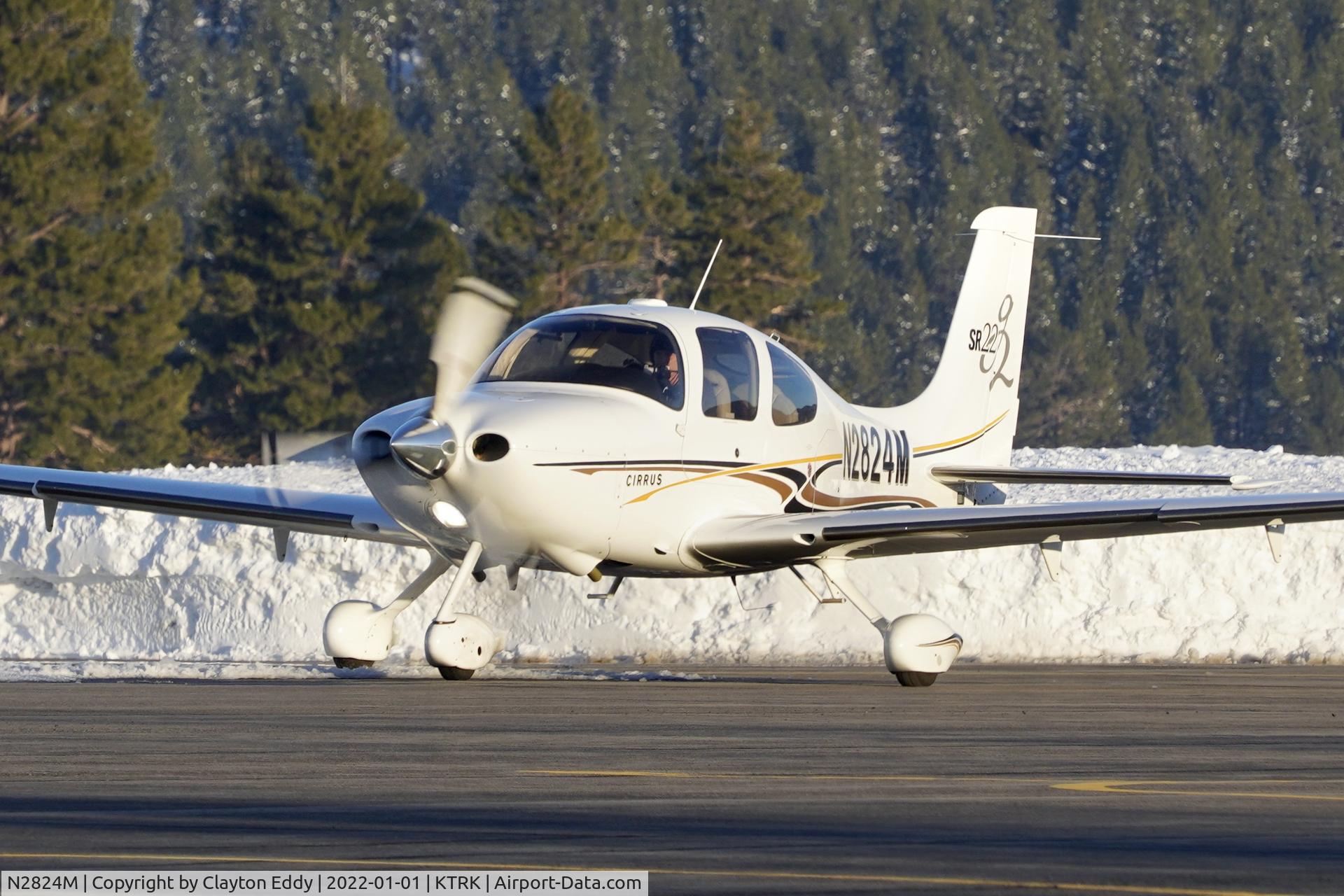 N2824M, 2004 Cirrus SR22 G2 C/N 1144, Truckee airport California 2022.