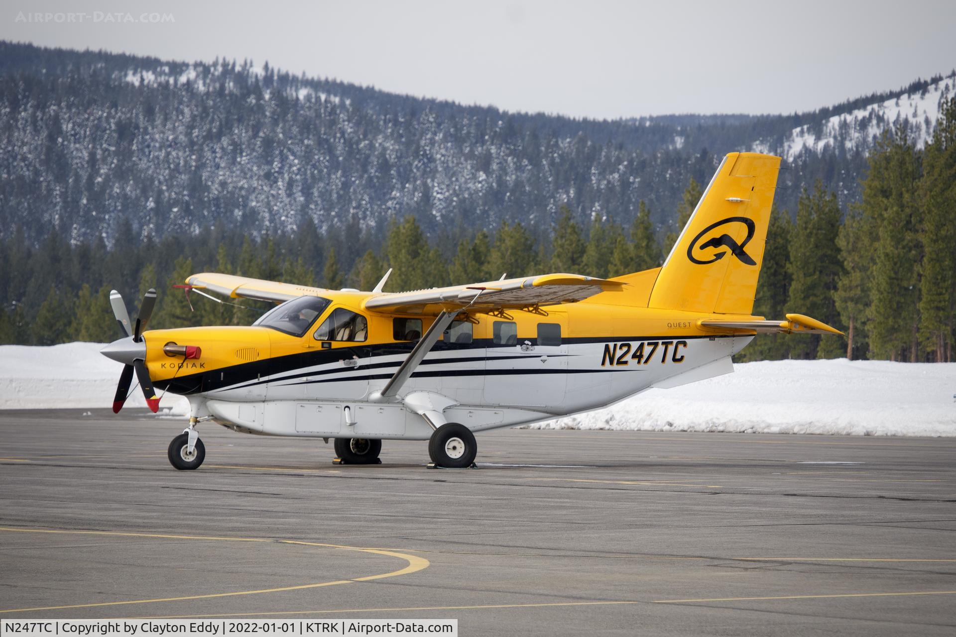 N247TC, 2009 Quest Kodiak 100 C/N 100-0025, Truckee airport California 2022.