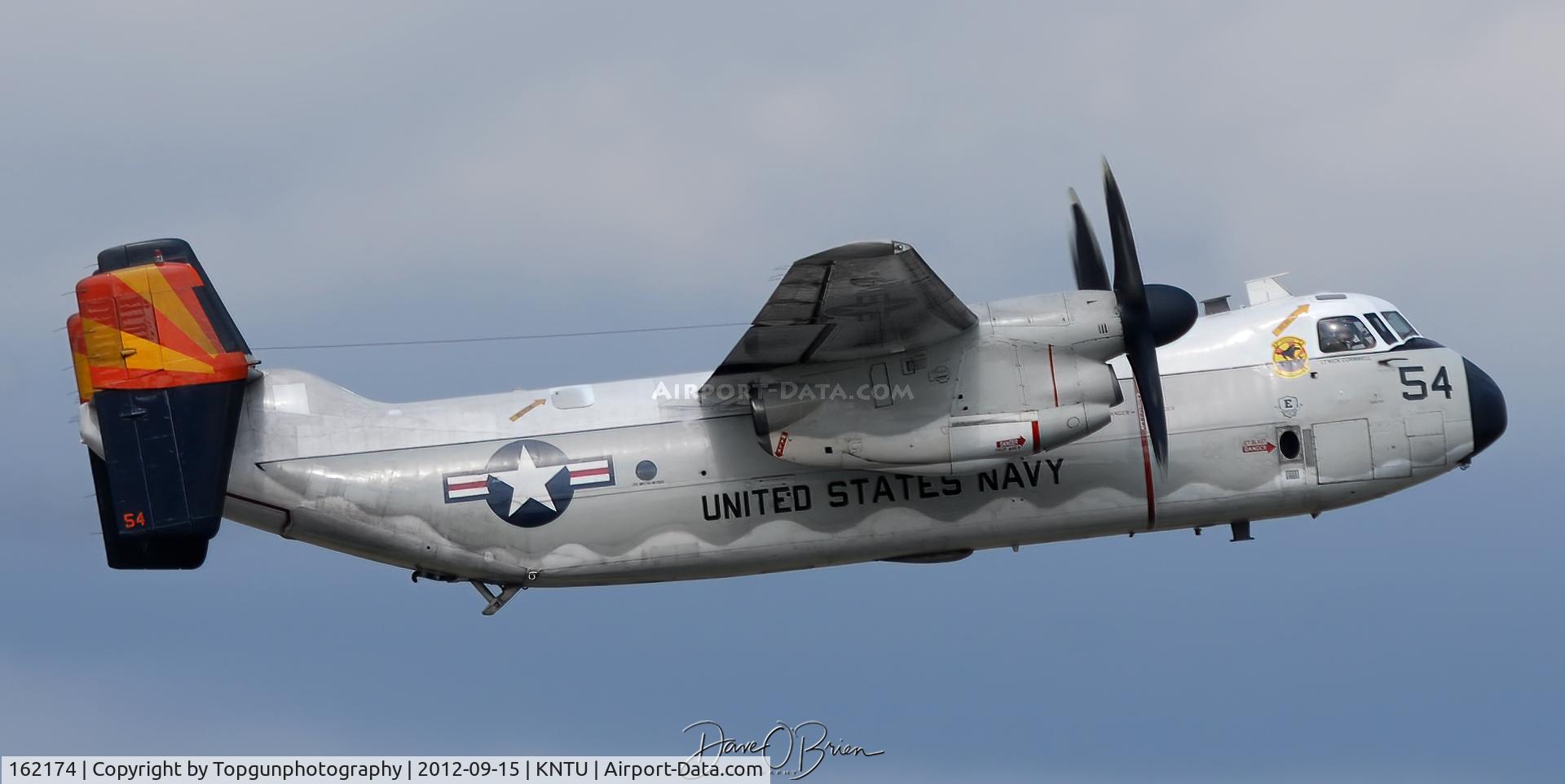 162174, Grumman C-2A Greyhound C/N 54, C-2 Greyhound heading out for Fleet Demo