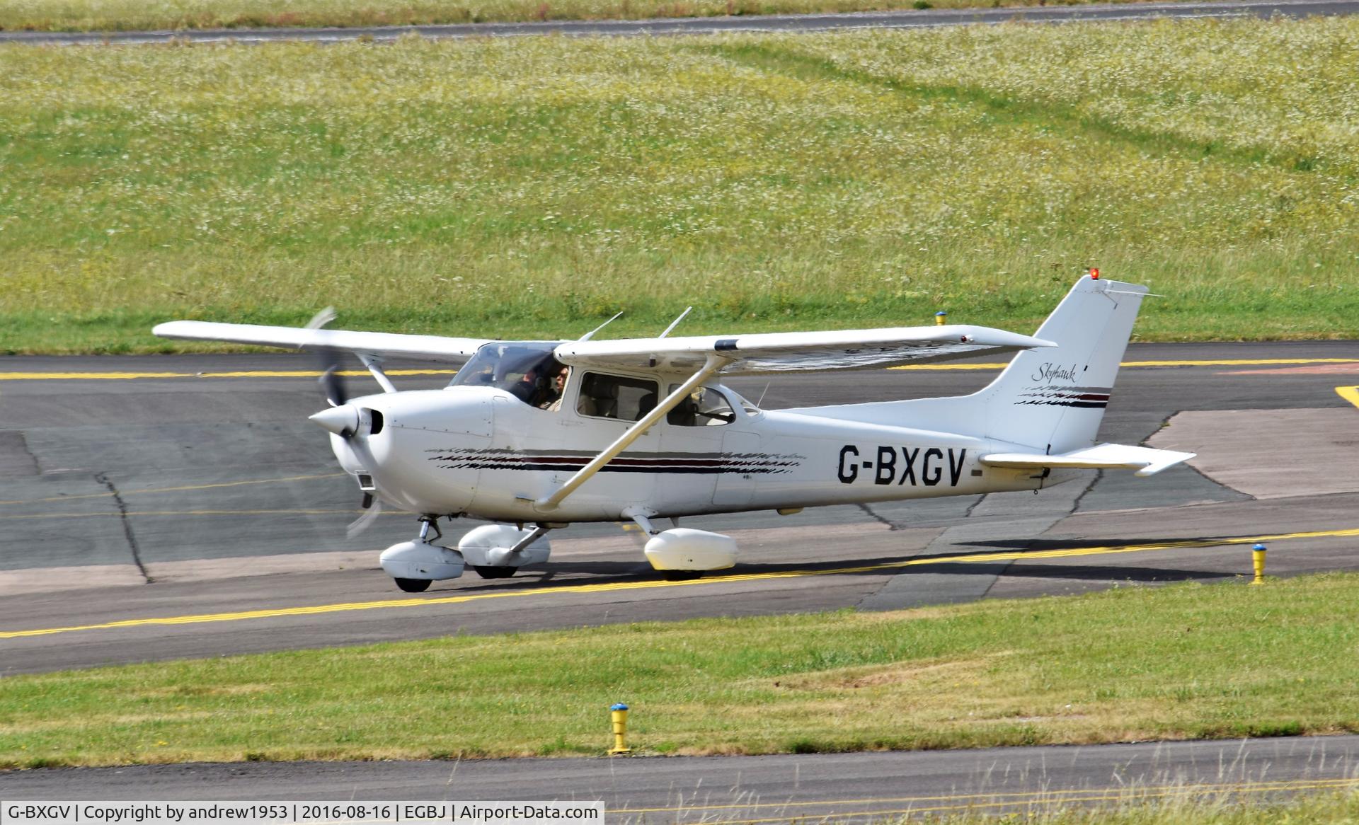 G-BXGV, 1997 Cessna 172R Skyhawk C/N 17280240, G-BXGV at Gloucestershire Airport.