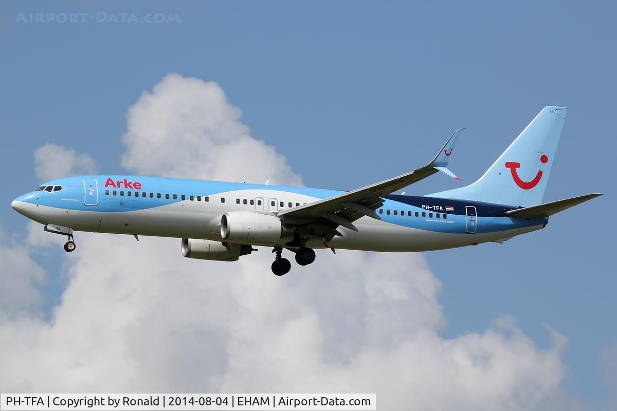 PH-TFA, 2007 Boeing 737-8K5 C/N 35100, at spl