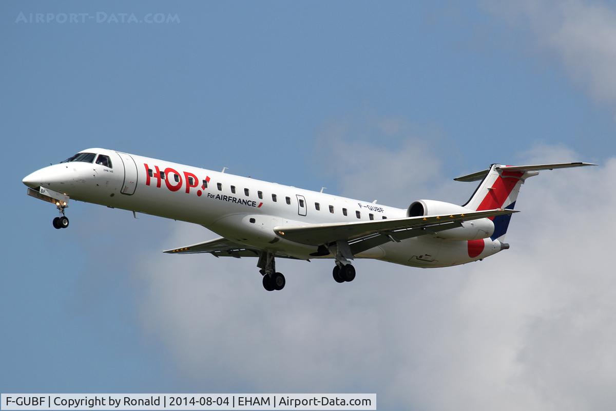 F-GUBF, 2002 Embraer EMB-145MP (ERJ-145MP) C/N 145669, at spl