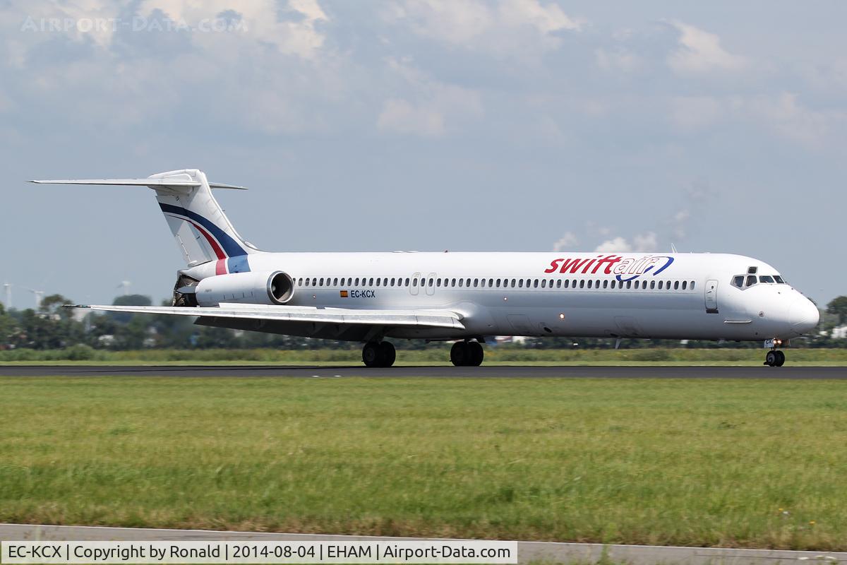 EC-KCX, 1988 McDonnell Douglas MD-83 (DC-9-83) C/N 49619, at spl