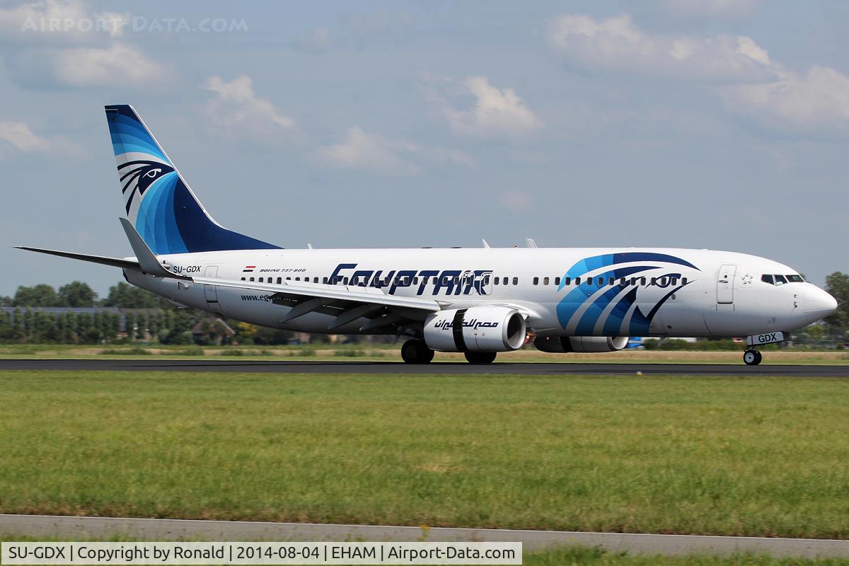 SU-GDX, 2010 Boeing 737-866 C/N 40757, at spl