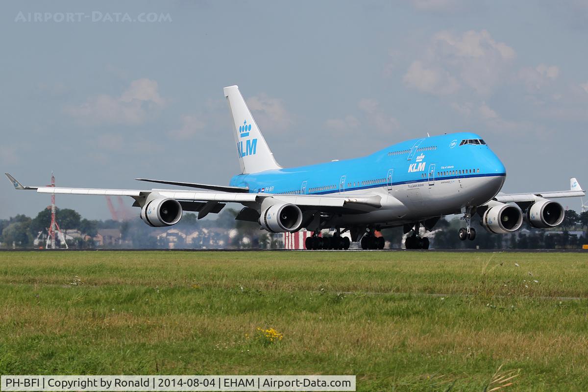 PH-BFI, 1991 Boeing 747-406BC C/N 25086, at spl