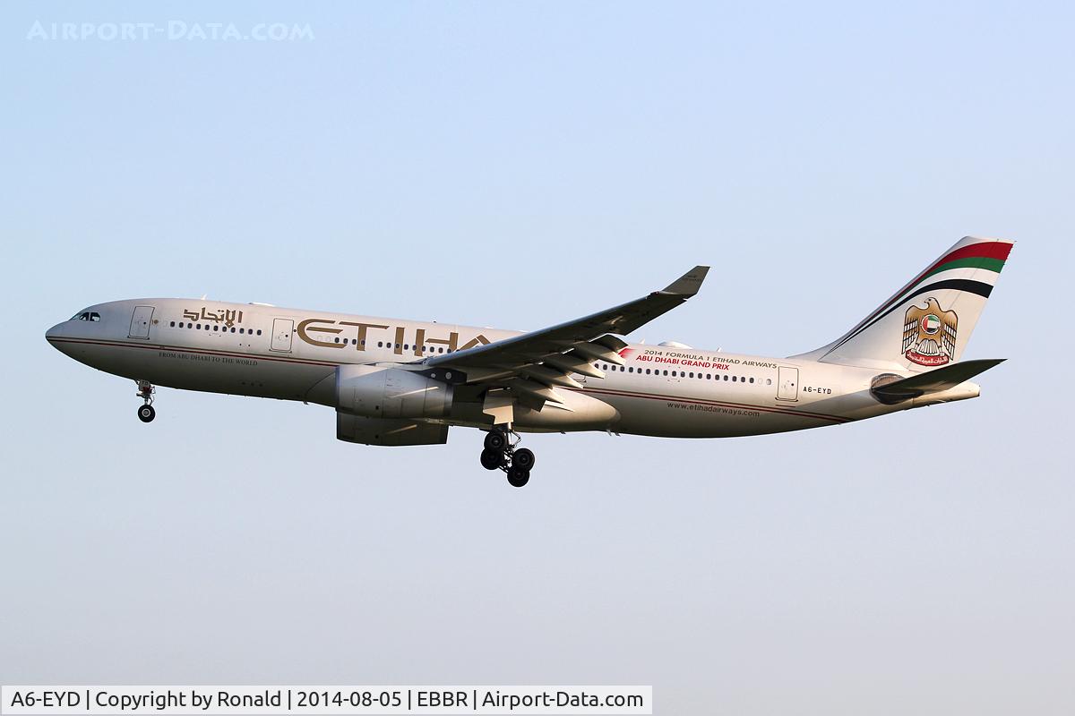 A6-EYD, 2005 Airbus A330-243 C/N 658, at bru
