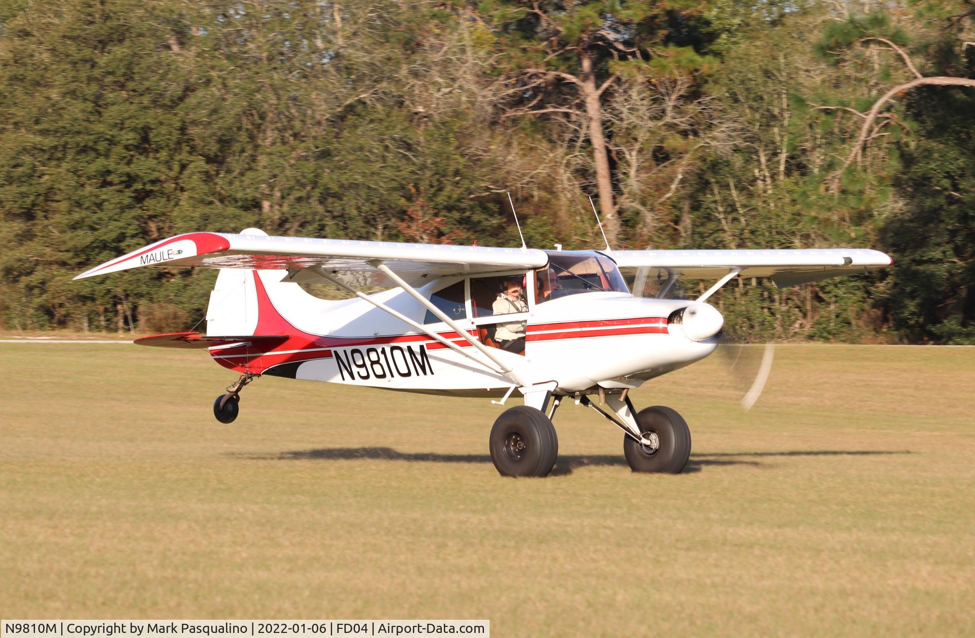 N9810M, 1966 Maule M-4-210C Rocket C/N 1020C, Maule M-4-210C