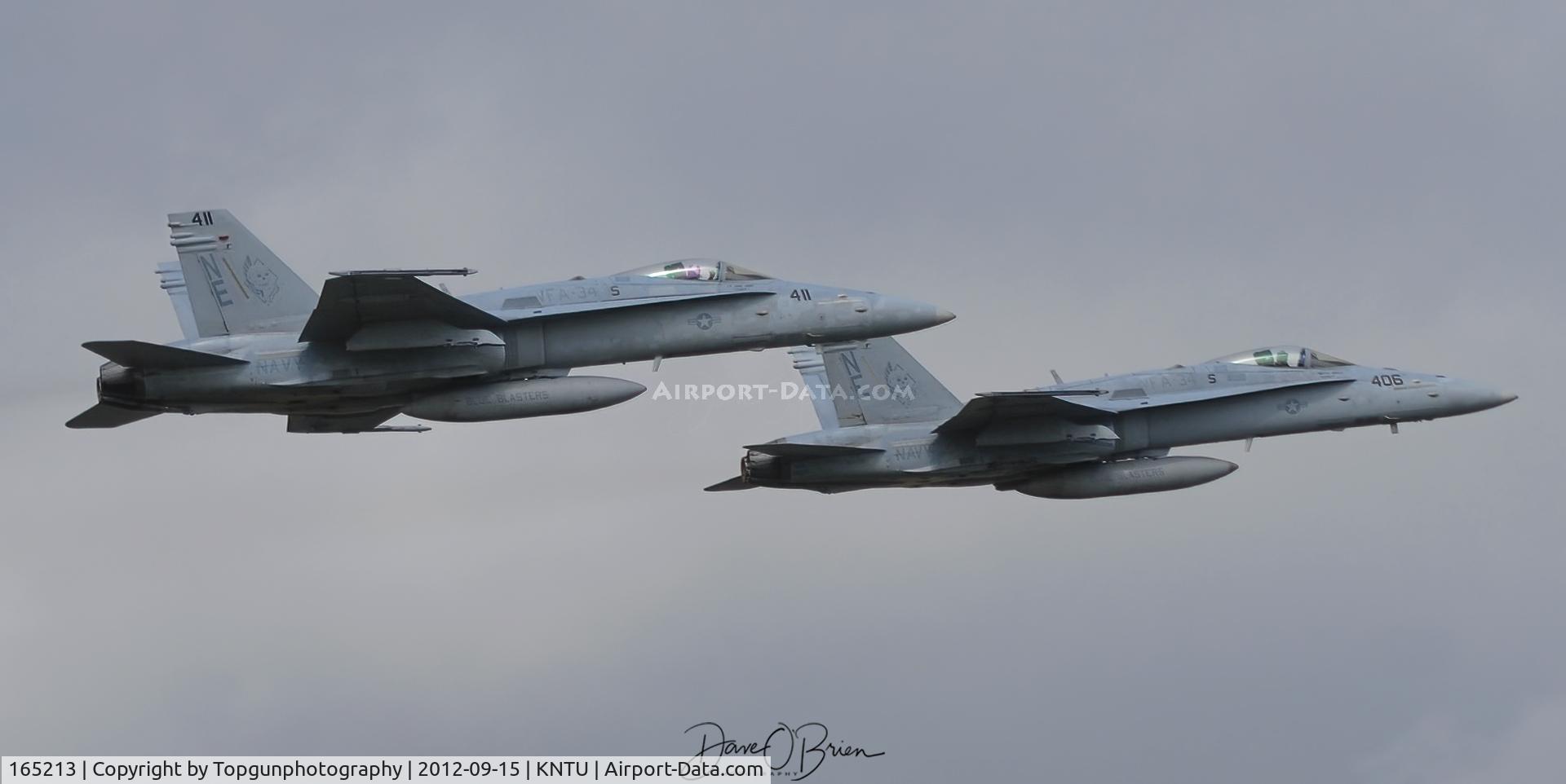 165213, McDonnell Douglas F/A-18C Hornet C/N 1388/C438, F-18C's departing