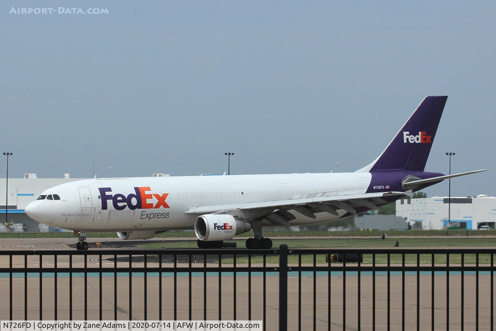 N726FD, 1990 Airbus A300B4-622R C/N 575, FedEx at Alliance Airport