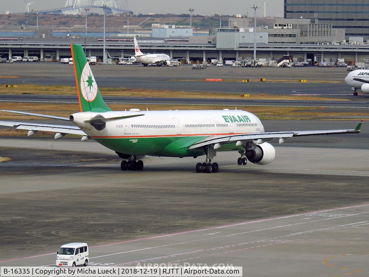 B-16335, 2015 Airbus A330-302 C/N 1684, At Haneda