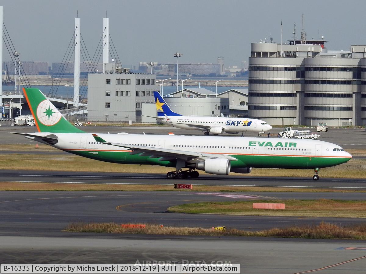 B-16335, 2015 Airbus A330-302 C/N 1684, At Haneda
