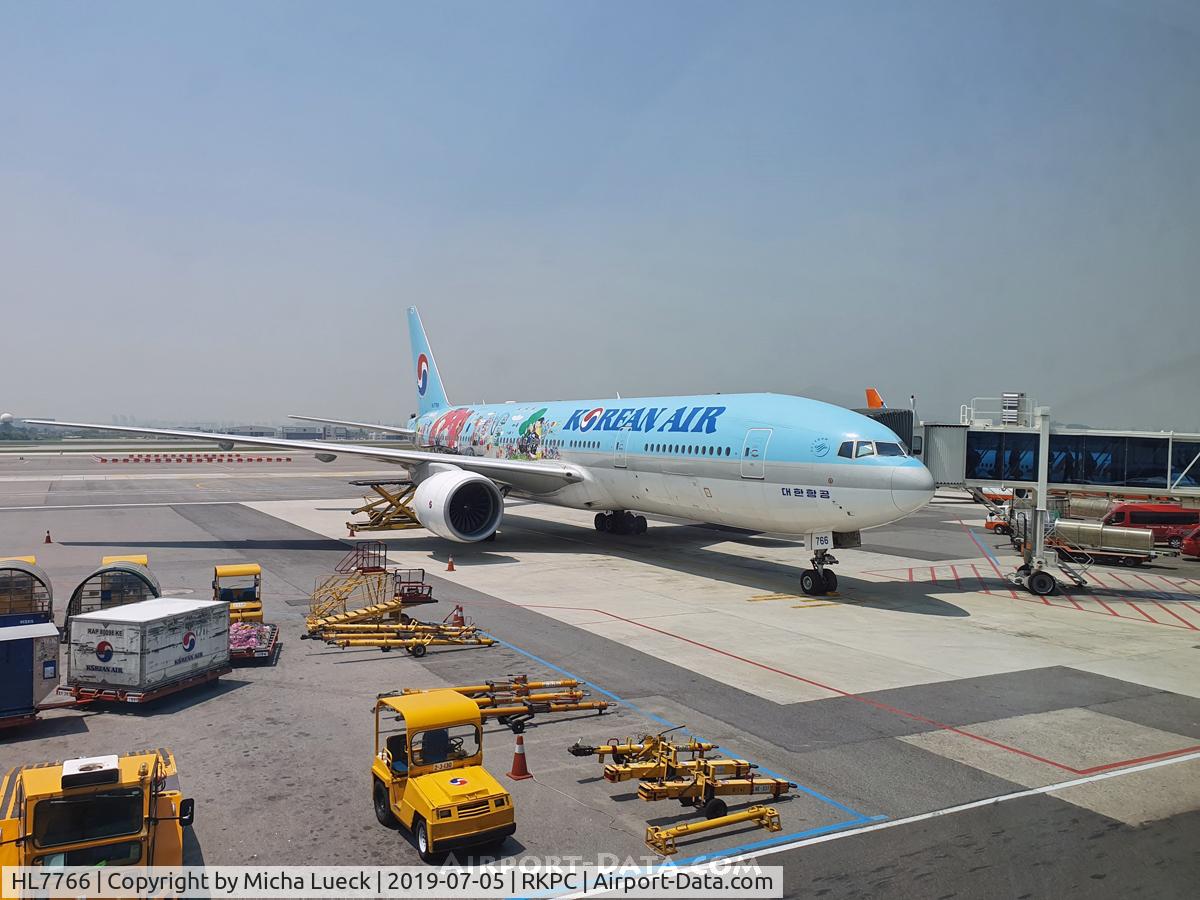 HL7766, 2008 Boeing 777-2B5/ER C/N 34213/730, Children's drawing contest special livery