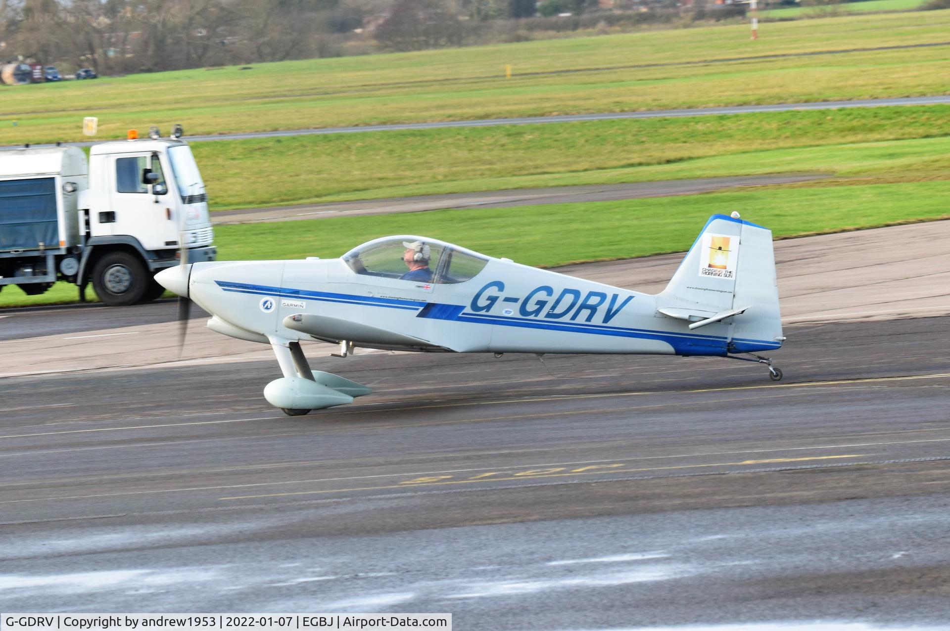 G-GDRV, 1993 Vans RV-6 C/N 21367, G-GDRV at Gloucestershire Airport.