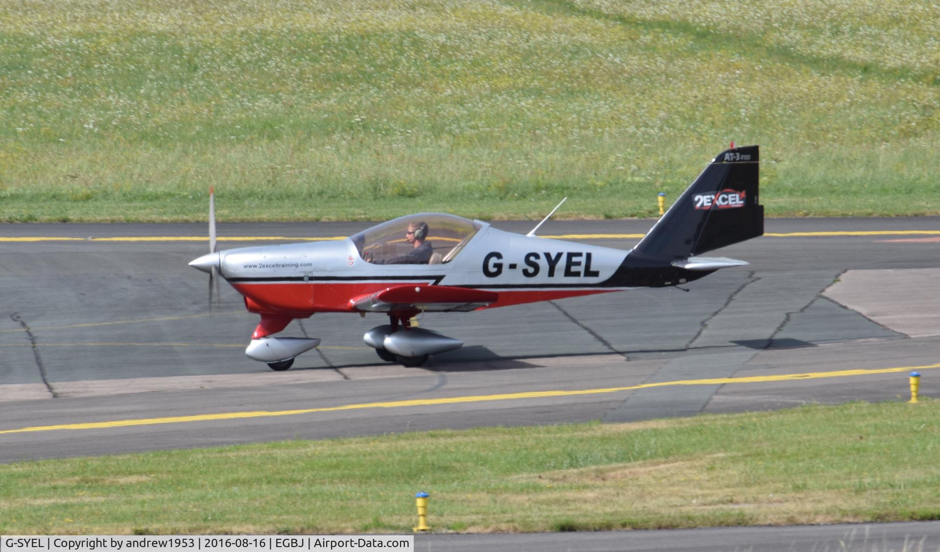 G-SYEL, 2006 Aero AT-3 R100 C/N AT3-019, G-SYEL at Gloucestershire Airport.