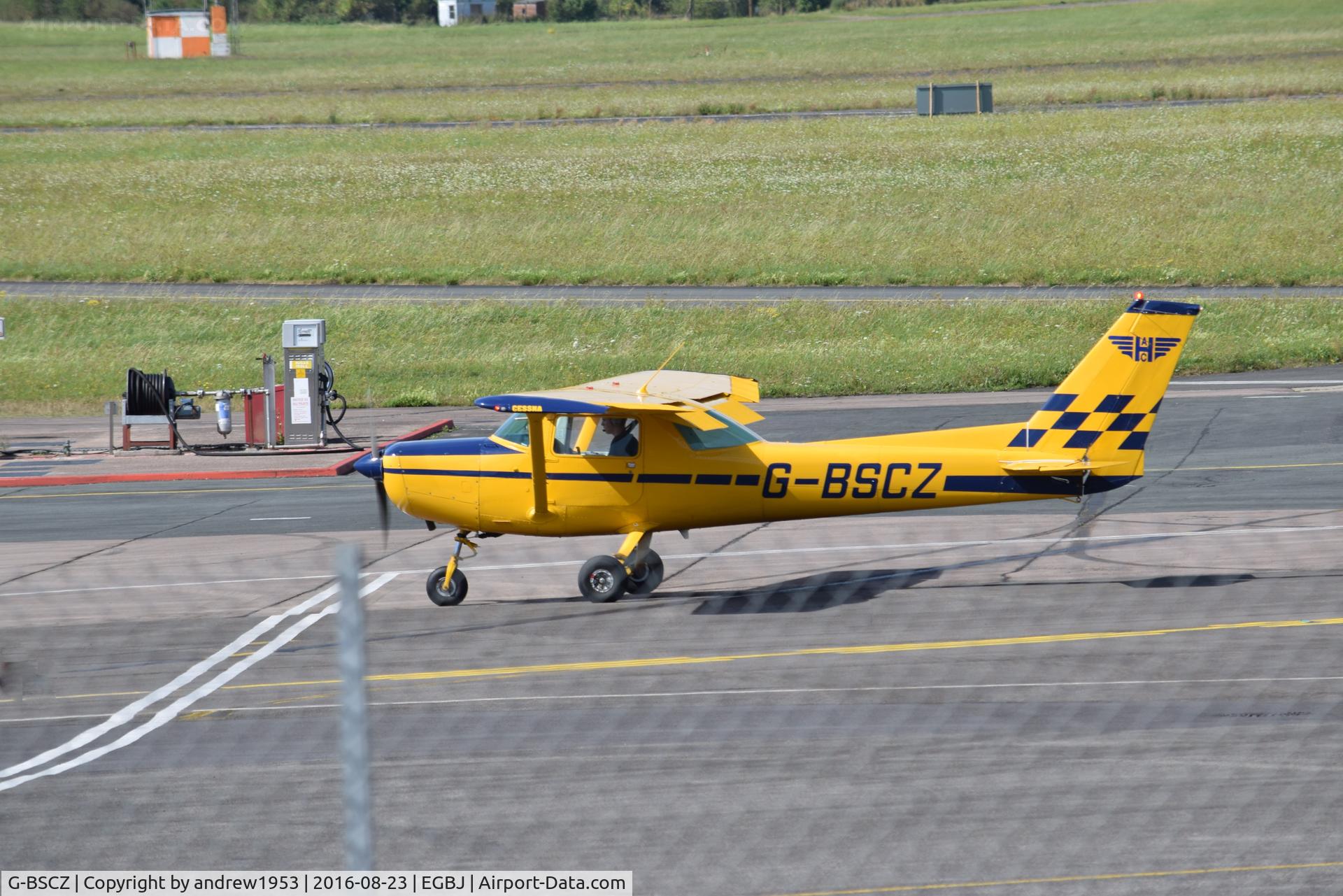 G-BSCZ, 1979 Cessna 152 C/N 152-82199, G-BSCZ at Gloucestershire Airport.