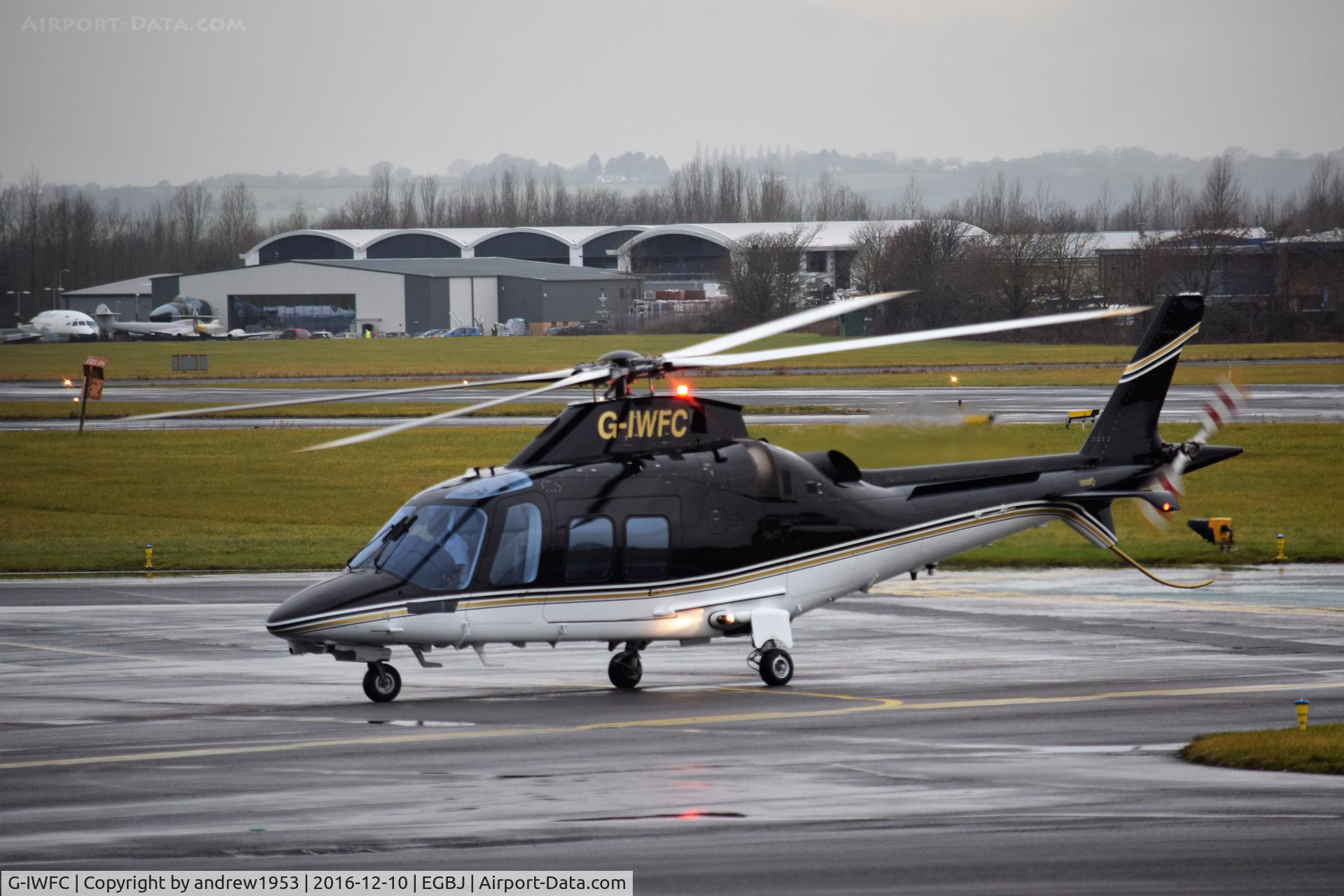 G-IWFC, 2015 AgustaWestland AW-109SP GrandNew C/N 22331, G-IWFC at Gloucestershire Airport.