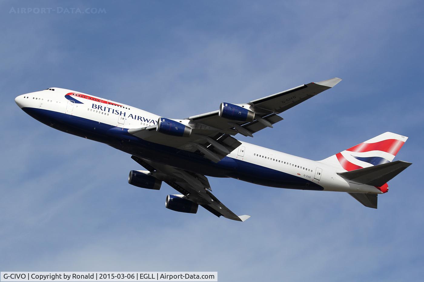 G-CIVO, 1997 Boeing 747-436 C/N 28849, at lhr