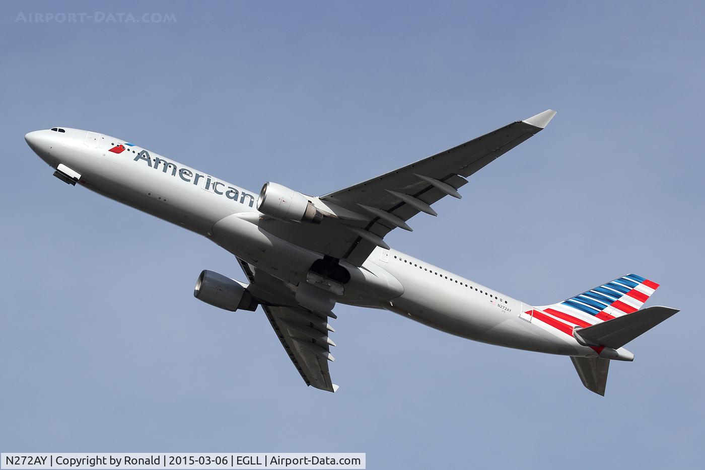 N272AY, 2000 Airbus A330-323 C/N 333, at lhr