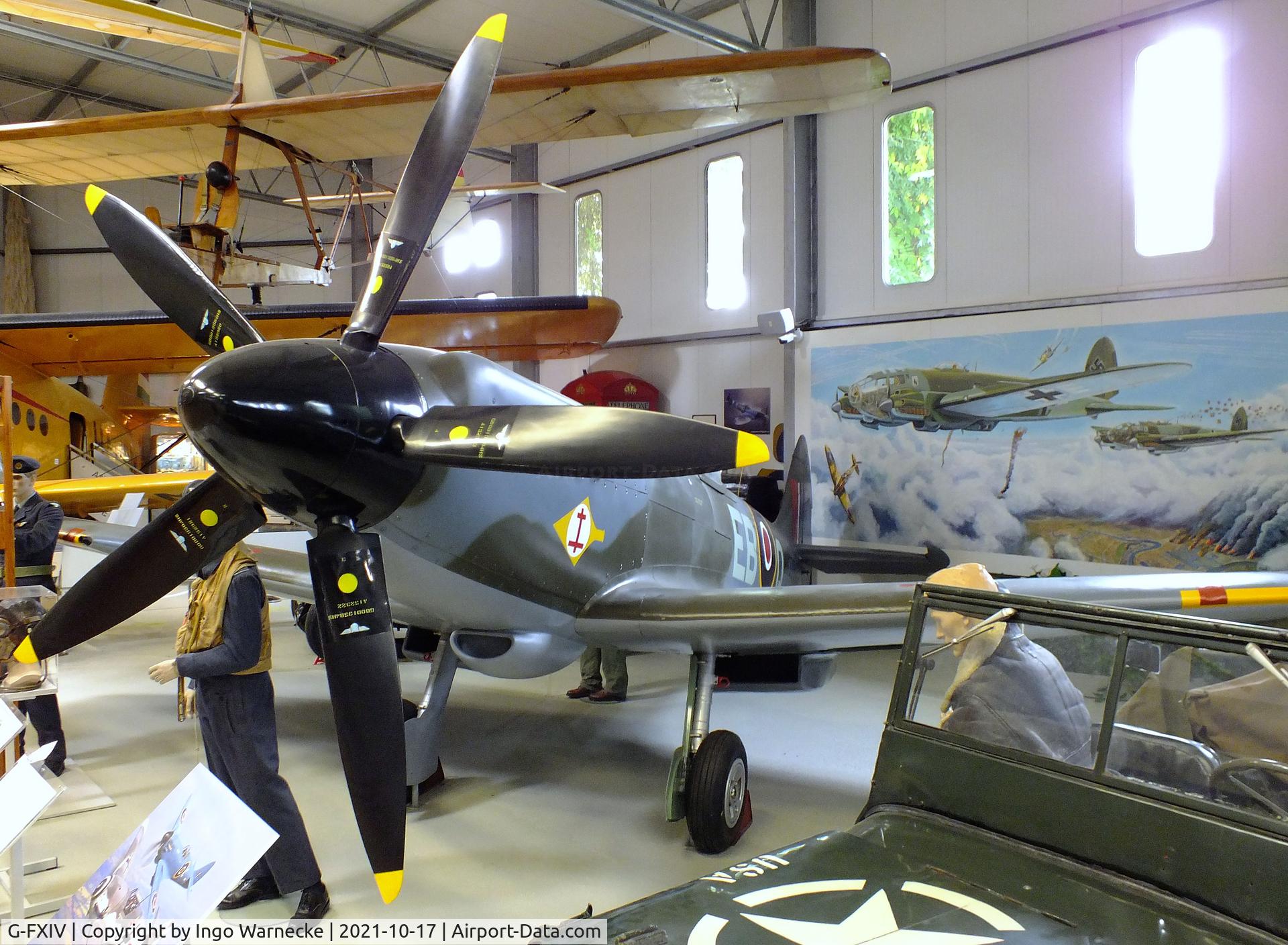 G-FXIV, Supermarine 379 Spitfire FR.XIVc C/N Not found G-FXIV, Supermarine Spitfire FR XIVc at the Luftfahrtmuseum Laatzen, Laatzen (Hannover)