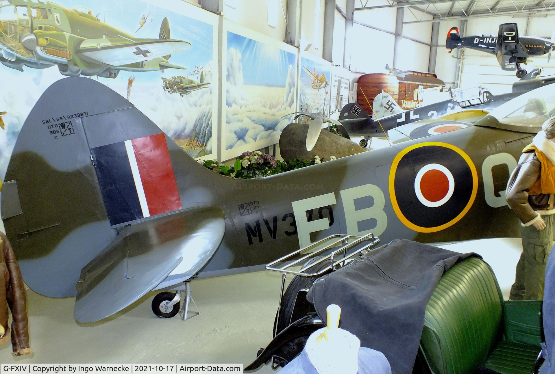 G-FXIV, Supermarine 379 Spitfire FR.XIVc C/N Not found G-FXIV, Supermarine Spitfire FR XIVc at the Luftfahrtmuseum Laatzen, Laatzen (Hannover)
