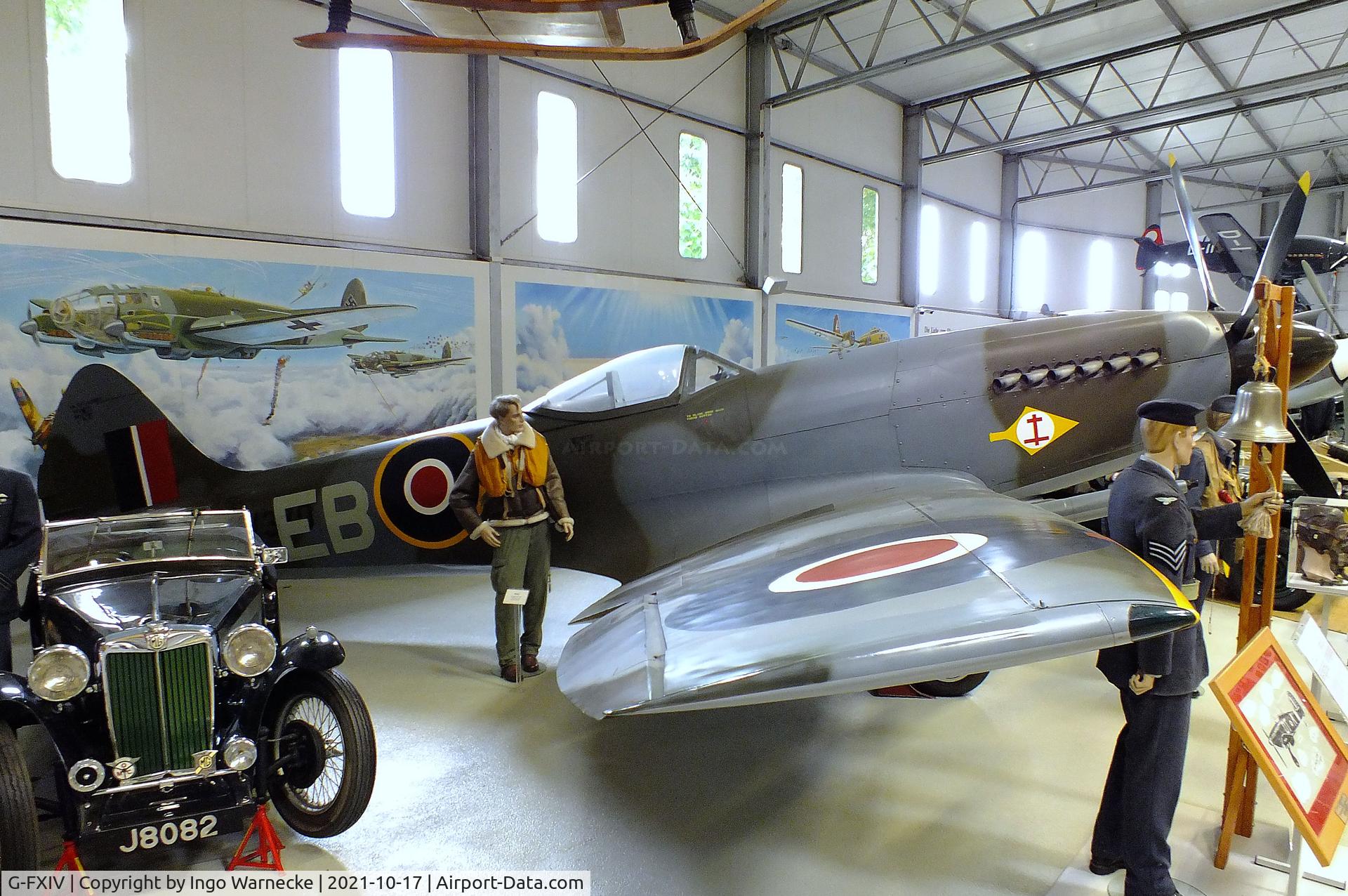 G-FXIV, Supermarine 379 Spitfire FR.XIVc C/N Not found G-FXIV, Supermarine Spitfire FR XIVc at the Luftfahrtmuseum Laatzen, Laatzen (Hannover)