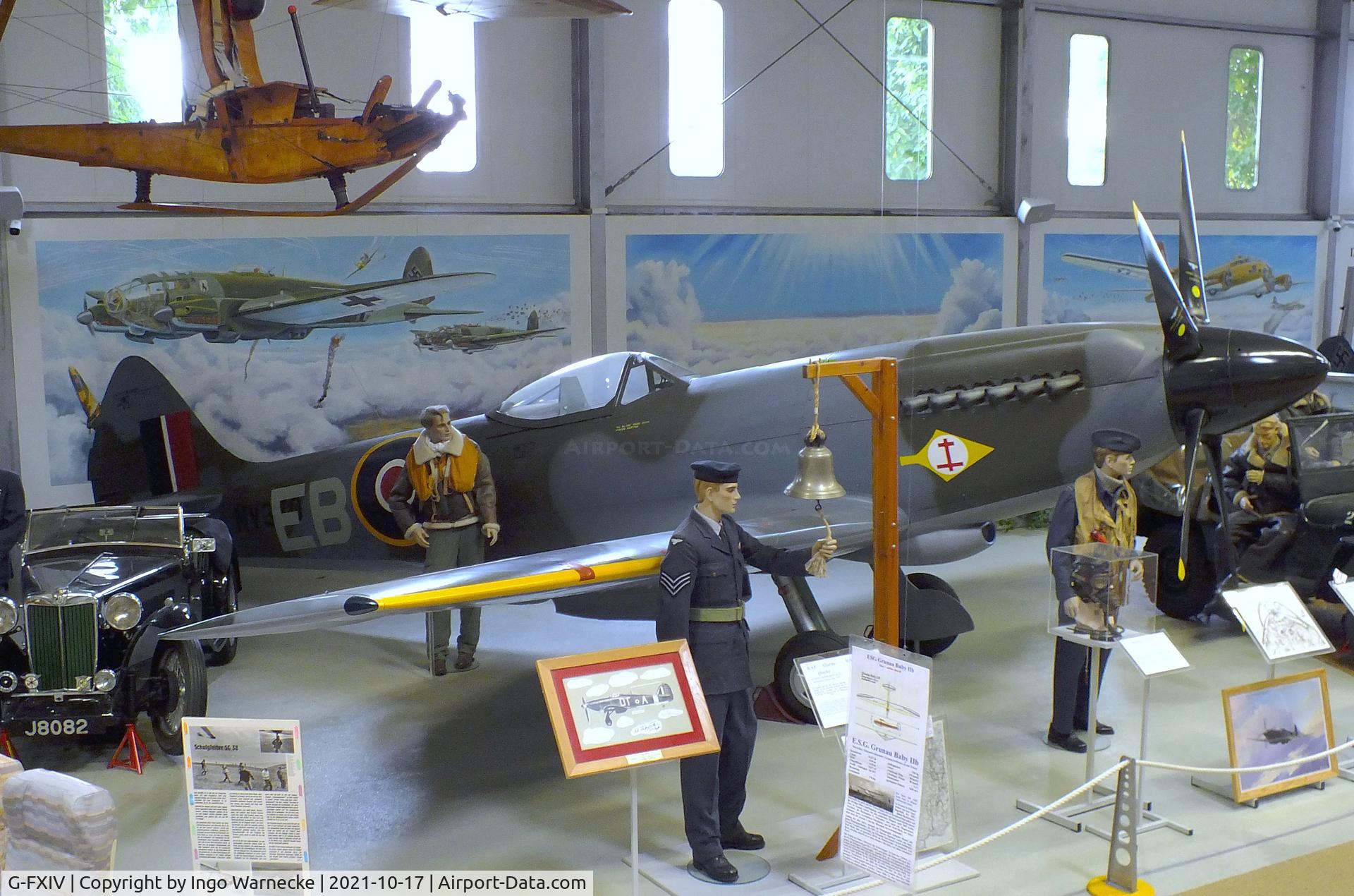 G-FXIV, Supermarine 379 Spitfire FR.XIVc C/N Not found G-FXIV, Supermarine Spitfire FR XIVc at the Luftfahrtmuseum Laatzen, Laatzen (Hannover)