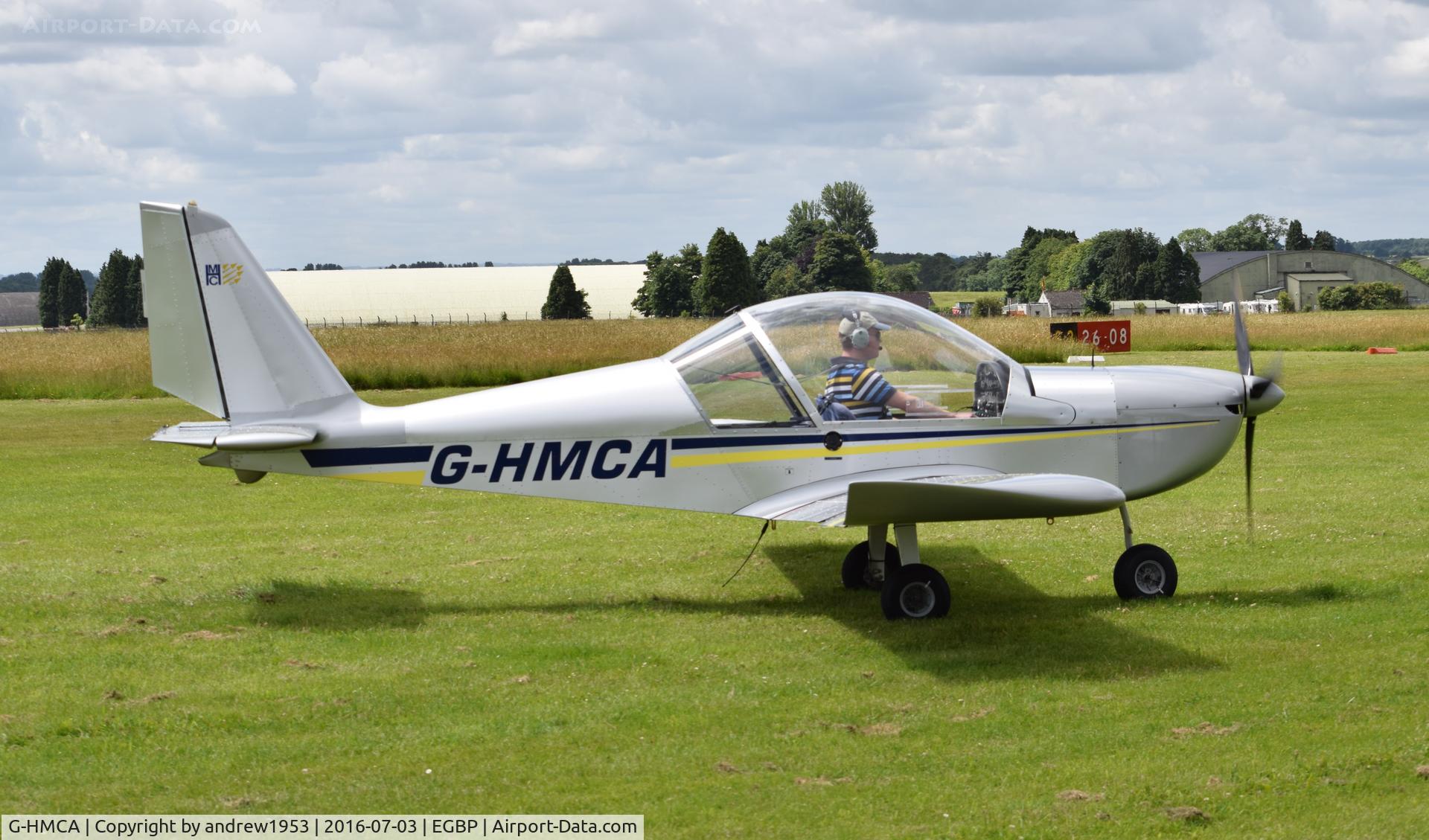 G-HMCA, 2009 Cosmik EV-97 TeamEurostar UK C/N 3321, G-HMCA at Cotswold Airport.
