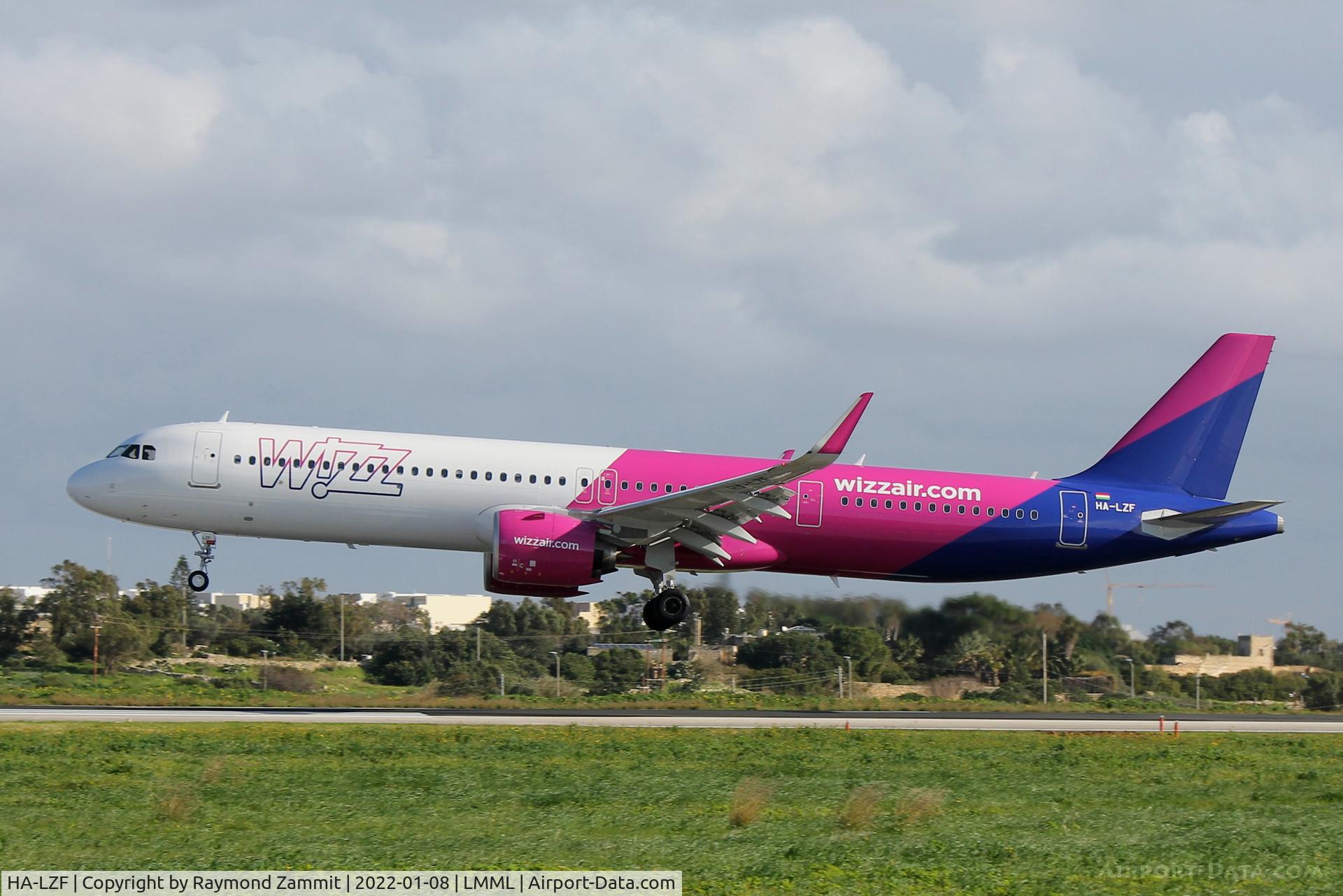 HA-LZF, 2021 Airbus A321-271NX C/N 10522, A321Neo HA-LZF Wizzair